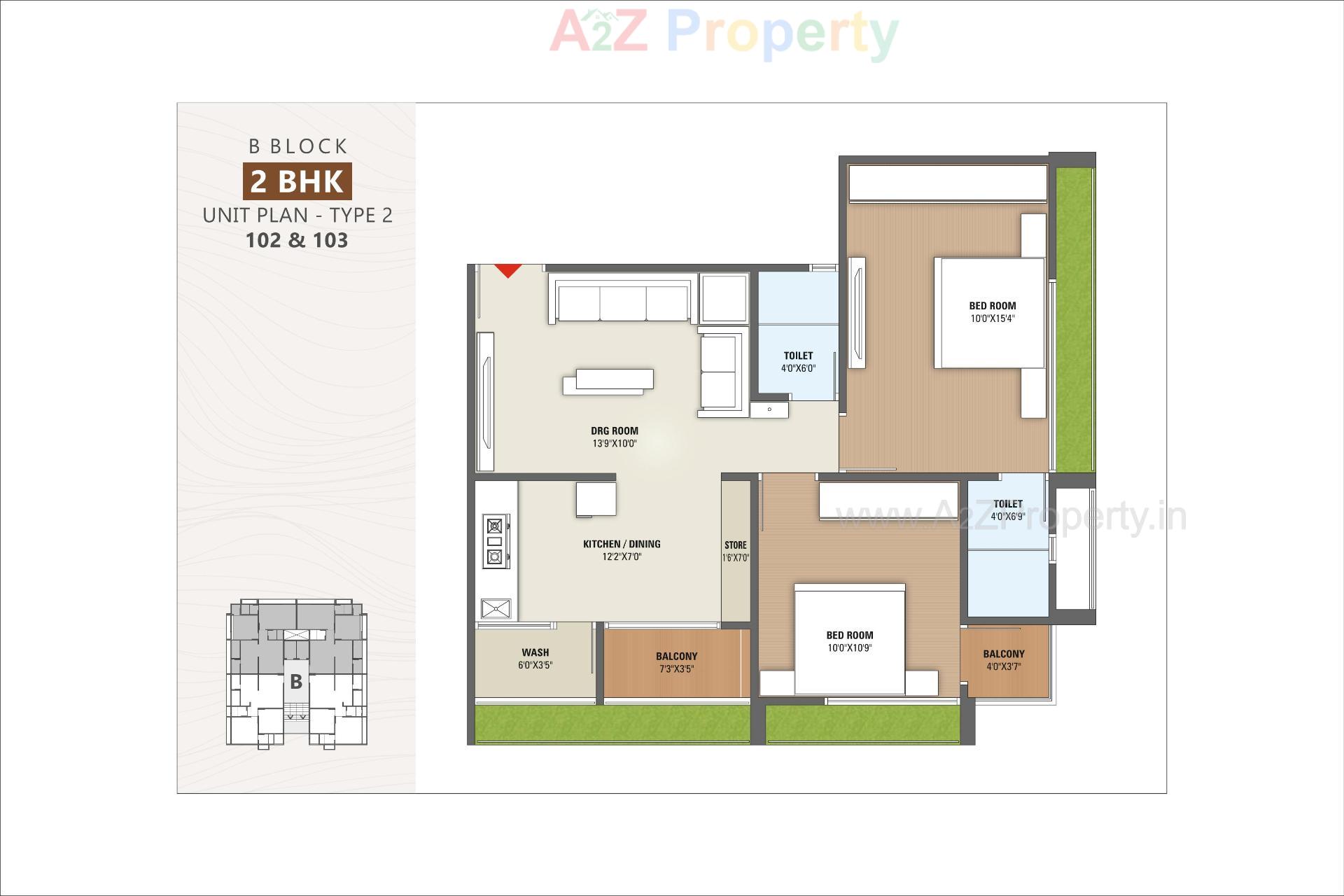 Layout of real estate project Shree Radhe Repose located at Hanspura, Ahmedabad, Gujarat