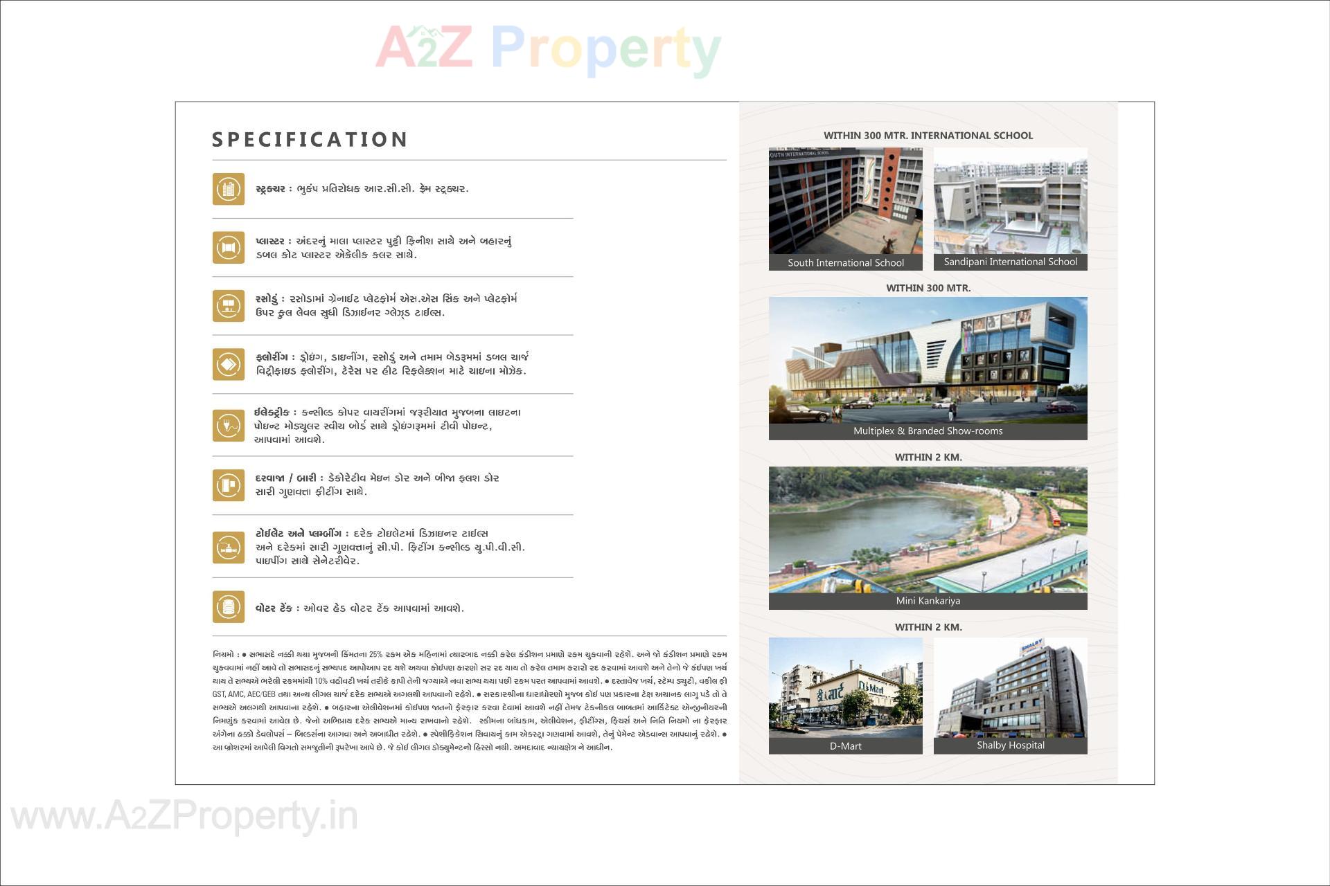  of real estate project Shree Radhe Repose located at Hanspura, Ahmedabad, Gujarat