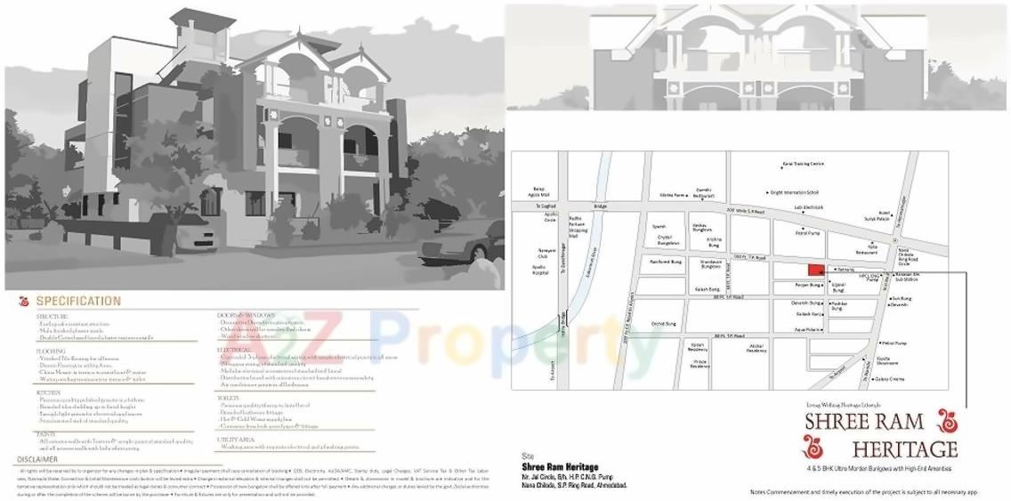  of real estate project Shree Ram Heritage located at Chiloda, Ahmedabad, Gujarat