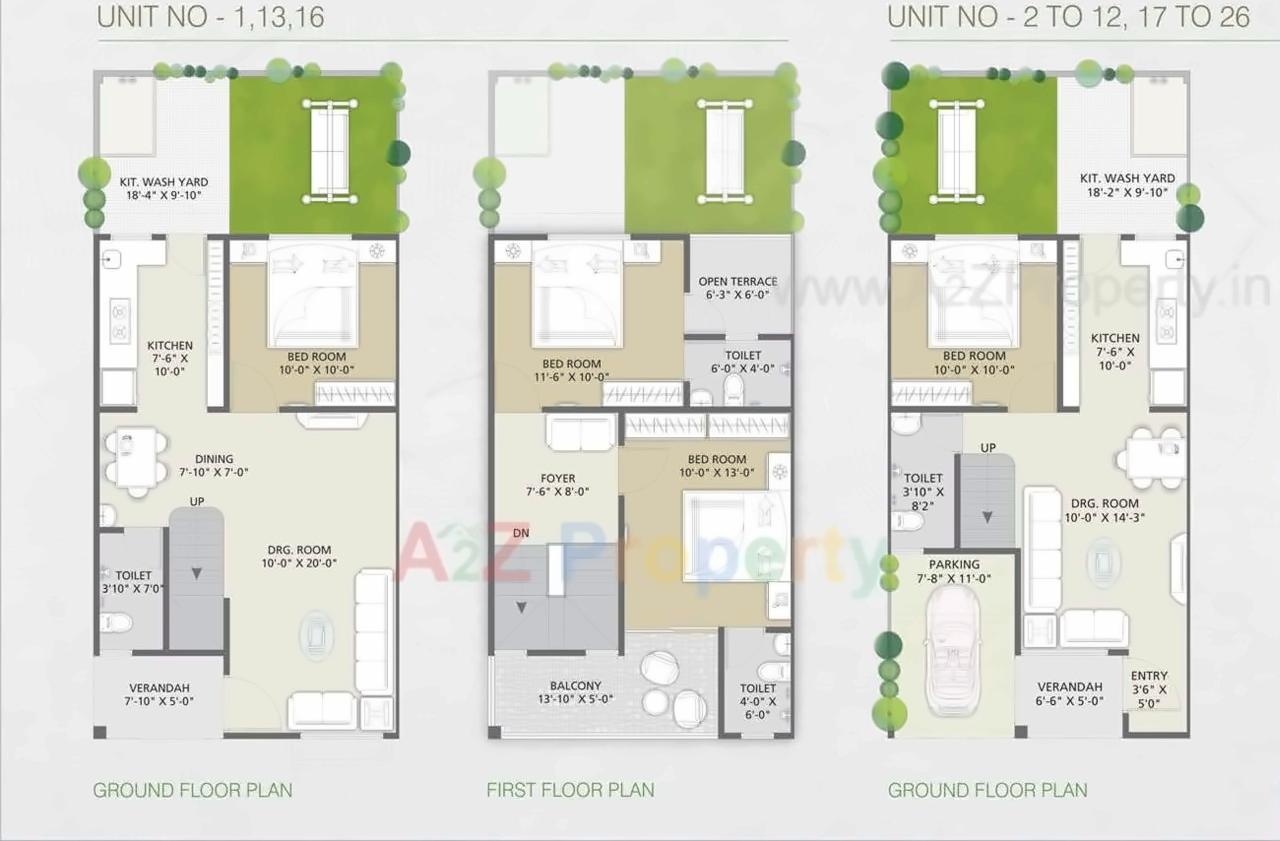 Layout of real estate project Shree Ram Homes located at Nana-chiloda, Ahmedabad, Gujarat