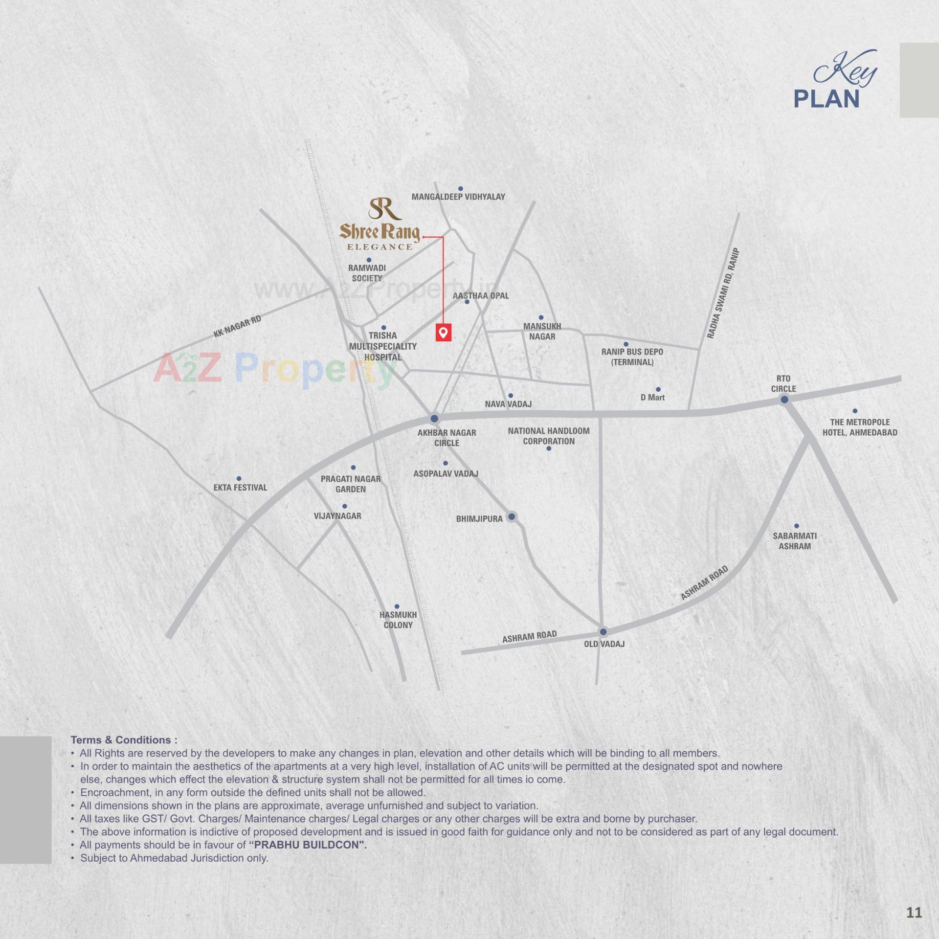  of real estate project Shree Rang Elegance located at Wadaj, Ahmedabad, Gujarat