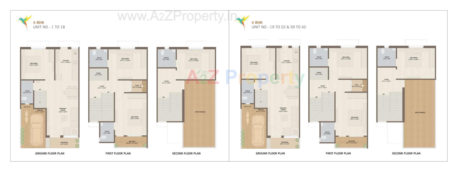 Layout of real estate project Shree Rang Residency located at Ahmedabad, Ahmedabad, Gujarat