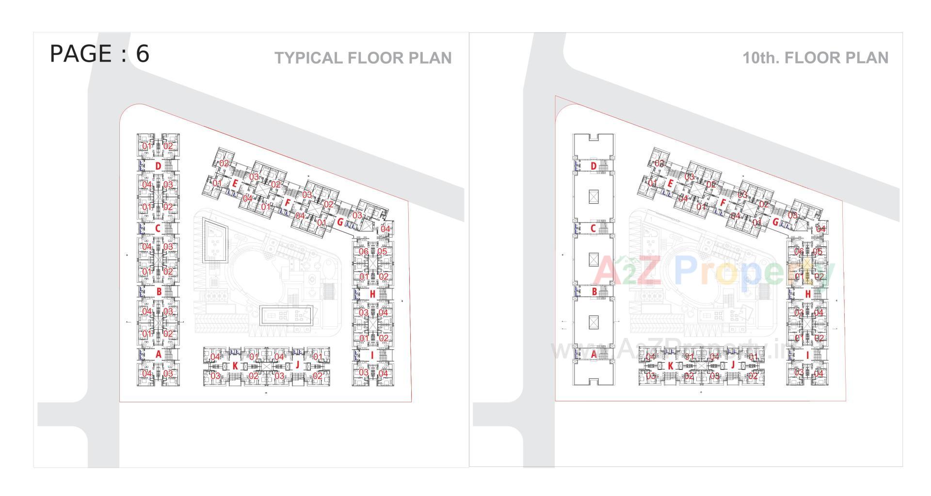 Layout of real estate project Shree Sadan located at Shahwadi, Ahmedabad, Gujarat