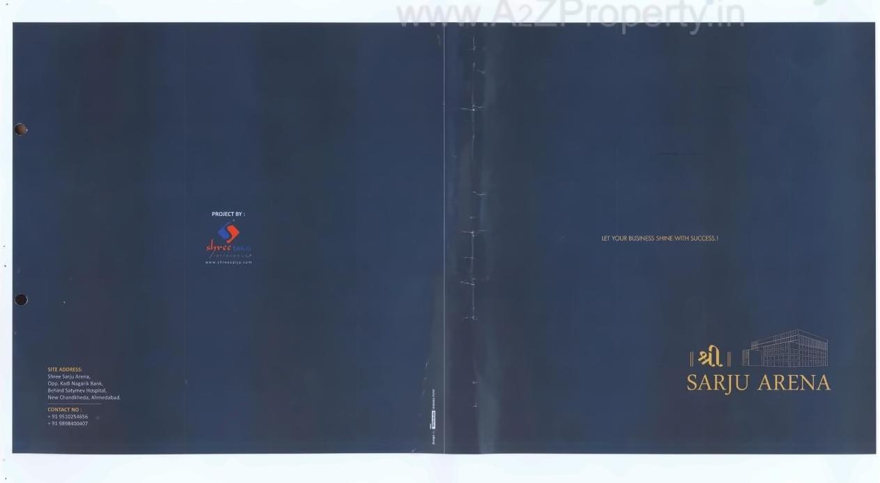  of real estate project Shree Sarju Arena located at Zundal, Ahmedabad, Gujarat