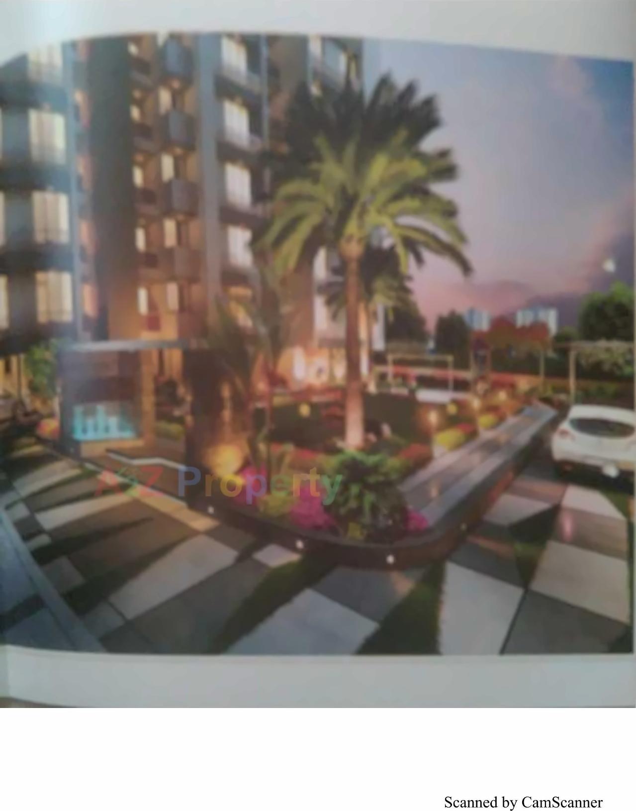 3D Elevation of real estate project Shree Sarju Heights located at Chandkheda, Ahmedabad, Gujarat