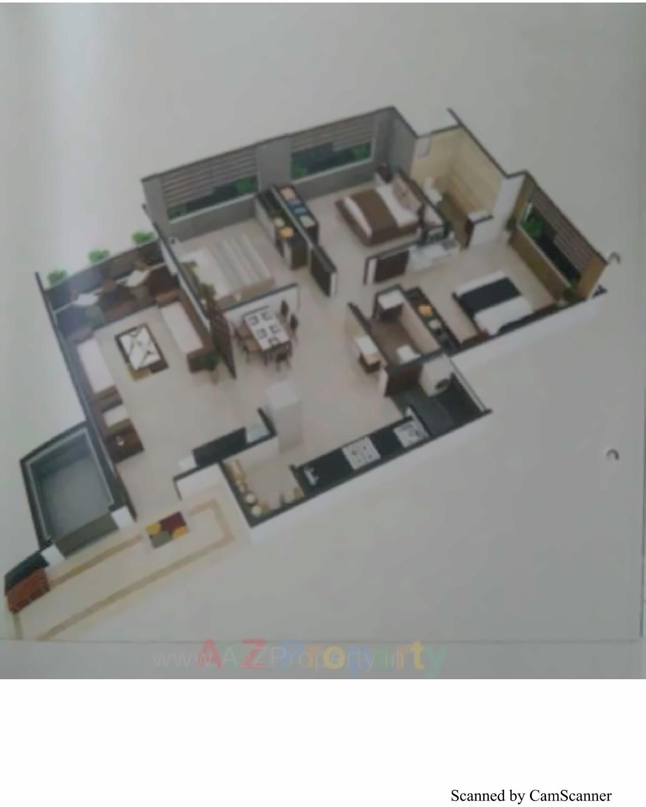 Layout of real estate project Shree Sarju Heights located at Chandkheda, Ahmedabad, Gujarat
