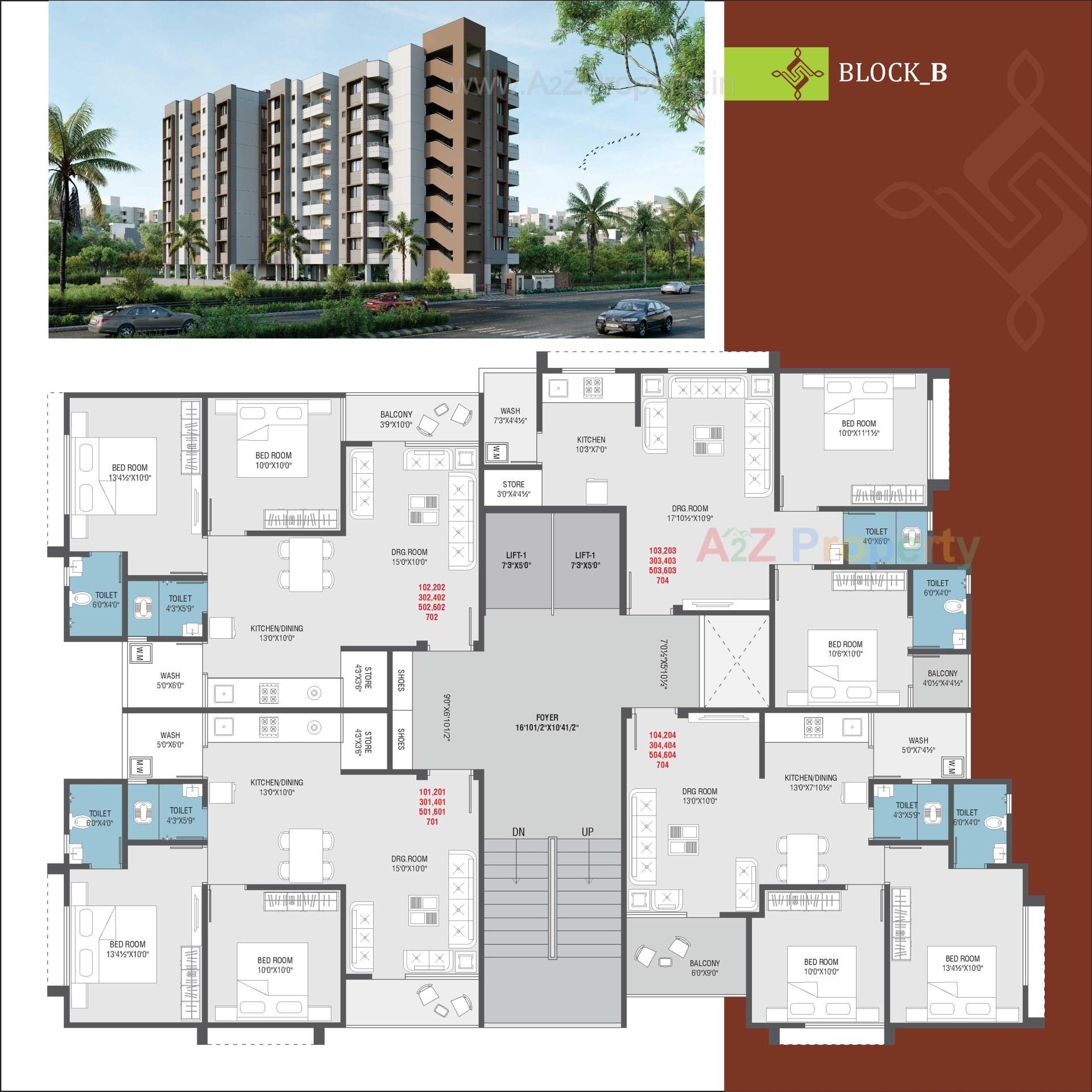 Layout of real estate project Shree Sharan 70 located at Lambha, Ahmedabad, Gujarat