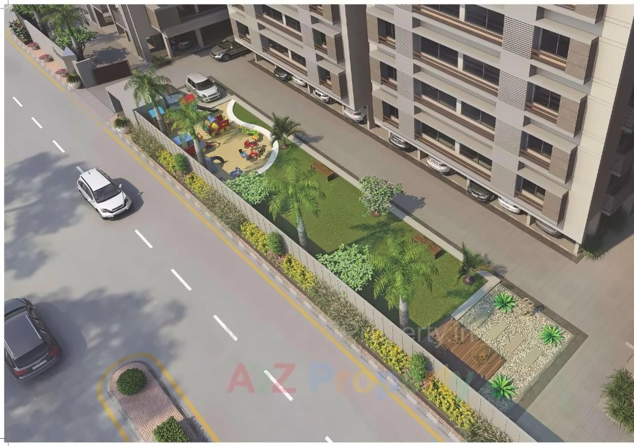 3D Elevation of real estate project Shree Sharanam located at Bopal, Ahmedabad, Gujarat