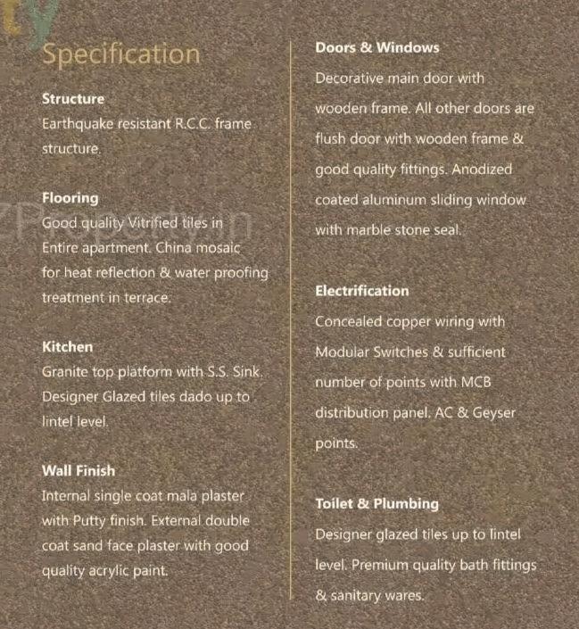 Project Specifications