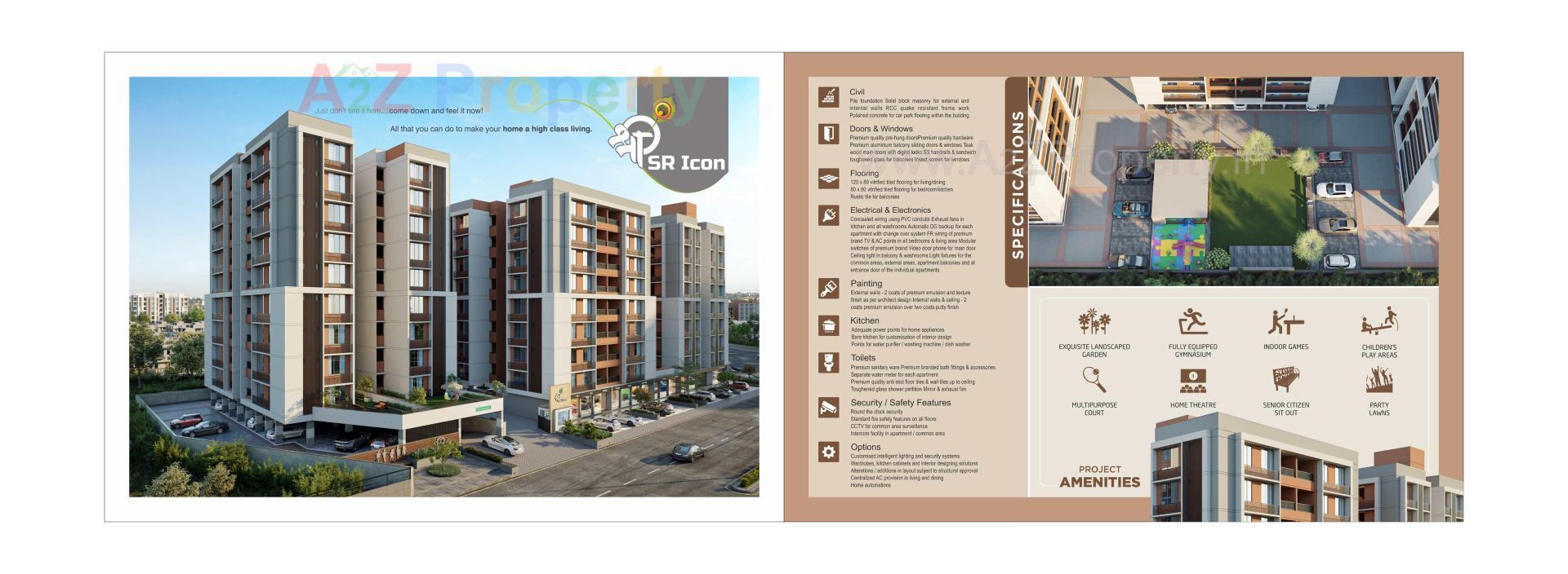  of real estate project Shree Sr Icon located at Hathijan, Ahmedabad, Gujarat