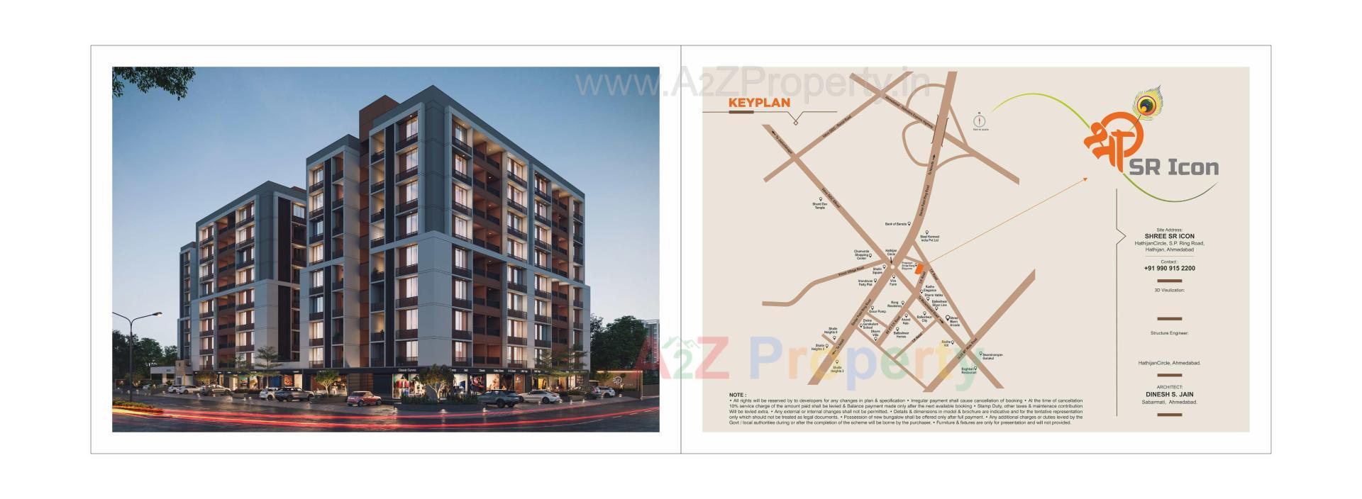  of real estate project Shree Sr Icon located at Hathijan, Ahmedabad, Gujarat