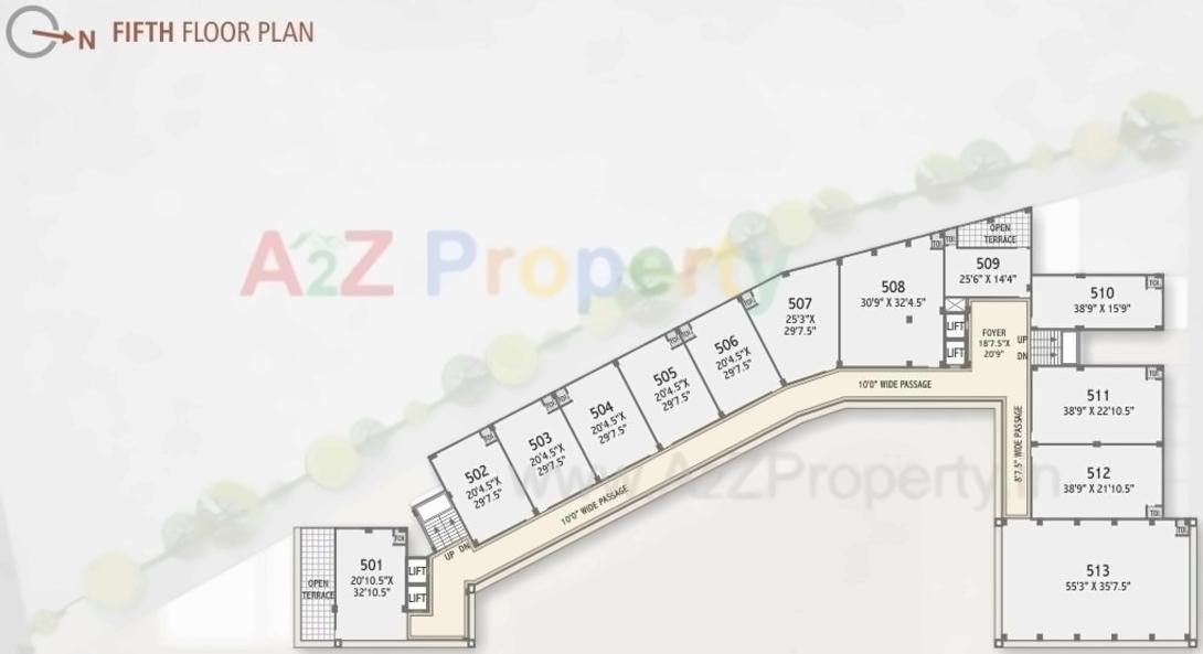 Layout of real estate project Shree Tapasvi Icon located at Ahmedabad, Ahmedabad, Gujarat