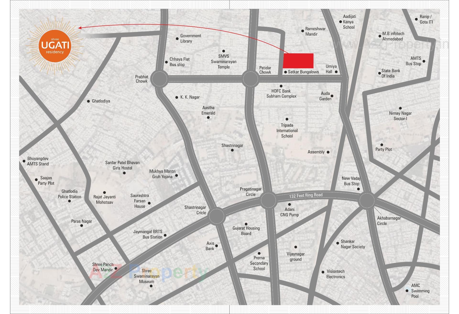  of real estate project Shree Ugati Residency located at Ghatlodiya, Ahmedabad, Gujarat
