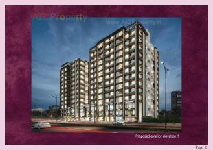 Elevation of real estate project Shree Vishnudhara Aashiyana located at Wadaj, Ahmedabad, Gujarat