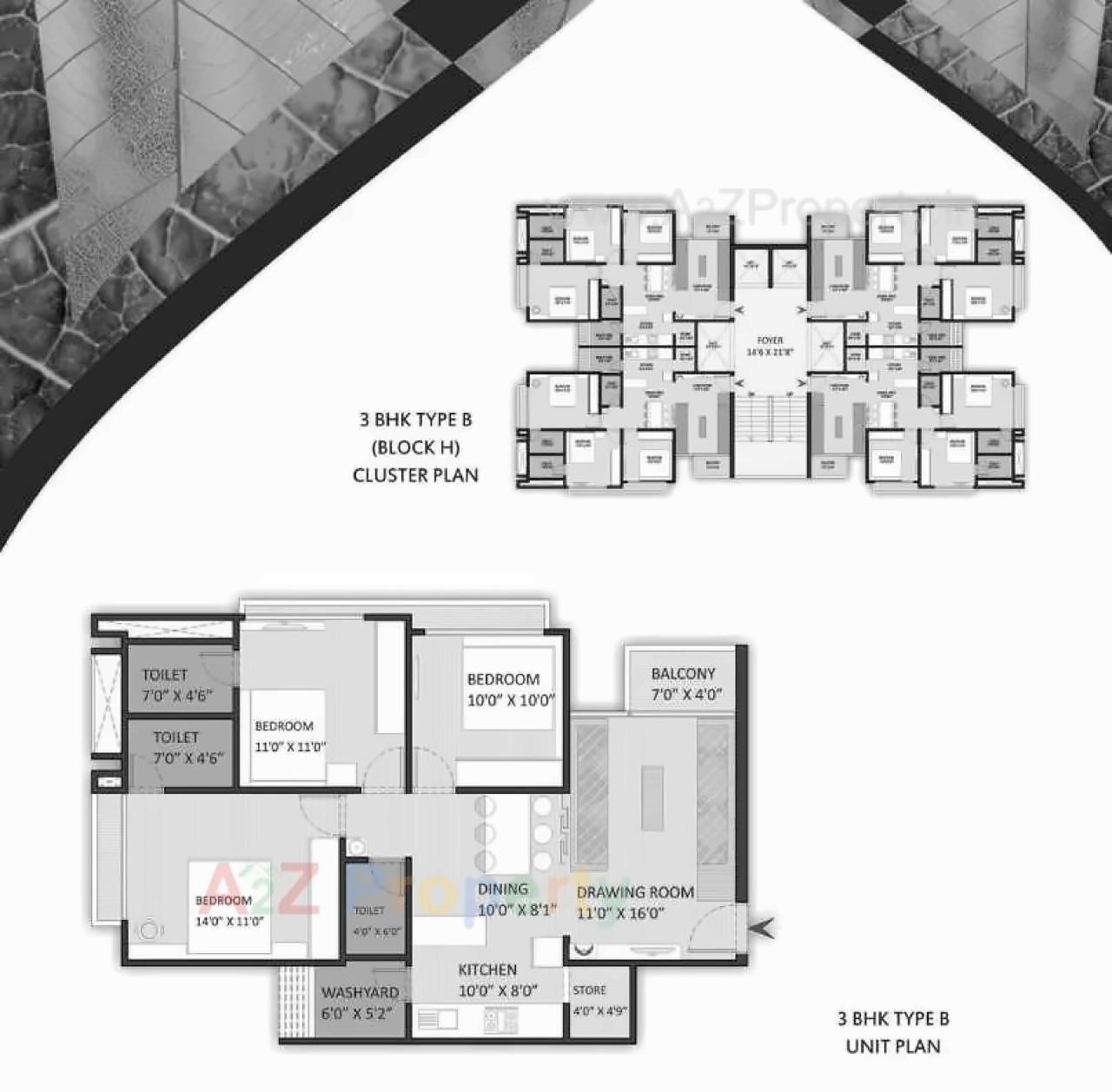 Layout of real estate project Shree Vishnudhara Gardens located at Jagatpur, Ahmedabad, Gujarat