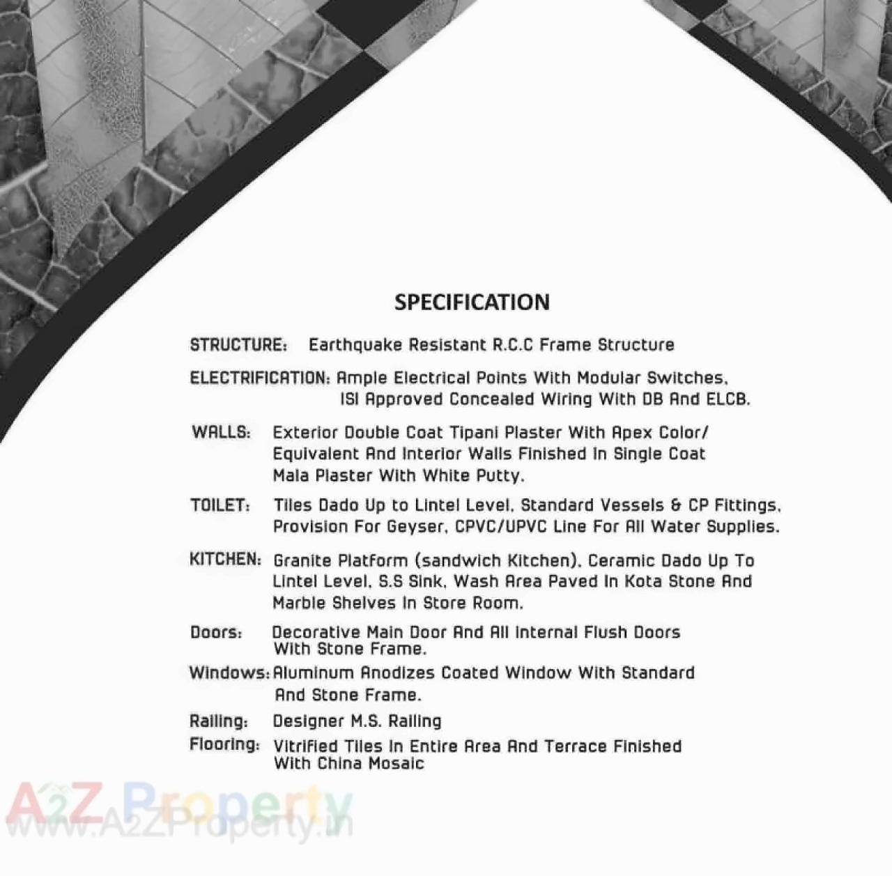  of real estate project Shree Vishnudhara Gardens located at Jagatpur, Ahmedabad, Gujarat