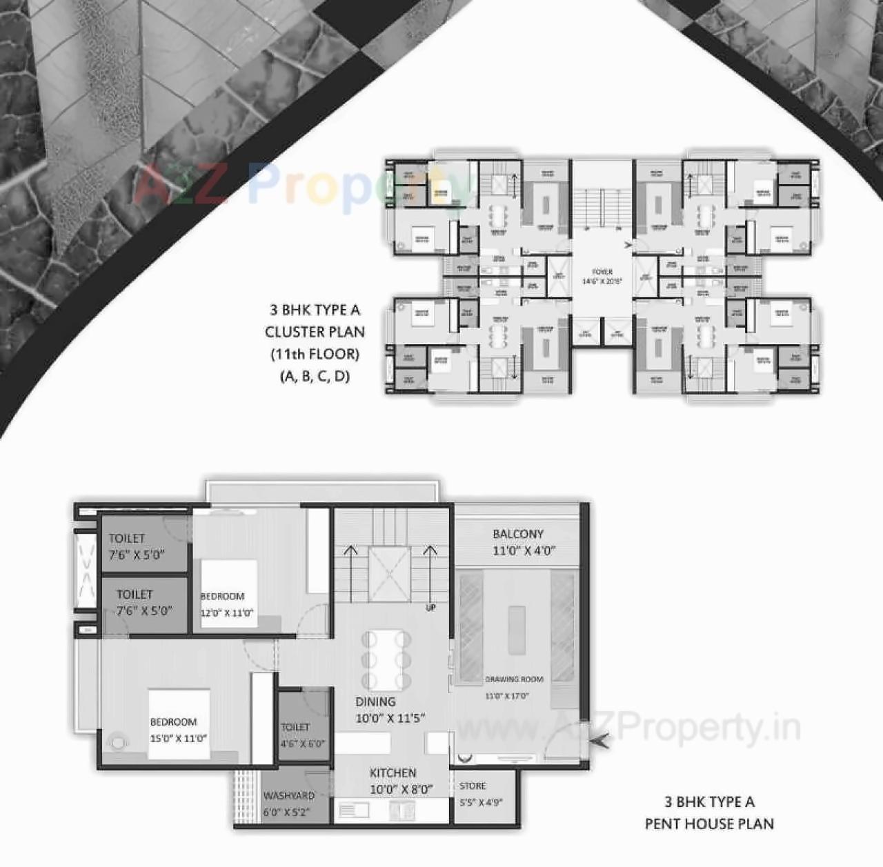 Layout of real estate project Shree Vishnudhara Gardens located at Jagatpur, Ahmedabad, Gujarat