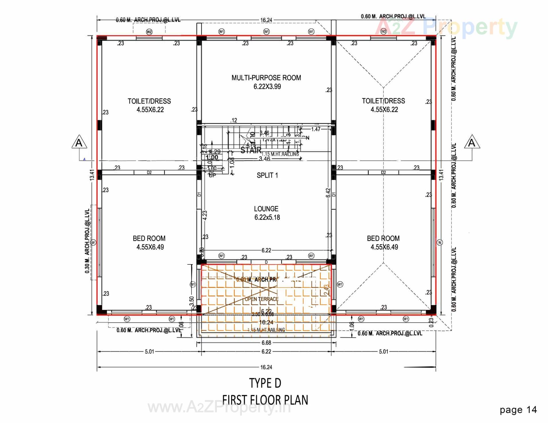 Layout of real estate project Shree Vrundavan Villa located at Ahmedabad, Ahmedabad, Gujarat