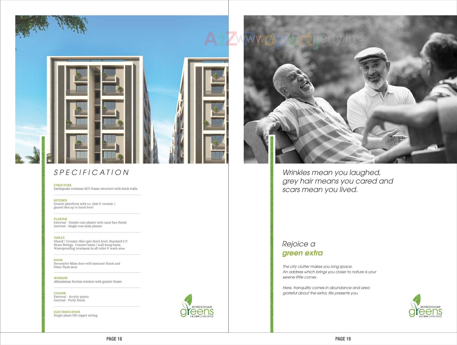  of real estate project Shreedhar Greens located at Odhav, Ahmedabad, Gujarat