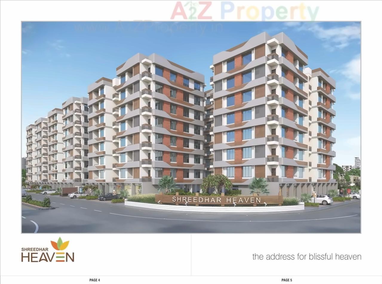 3D Elevation of real estate project Shreedhar Heaven located at Odhav, Ahmedabad, Gujarat