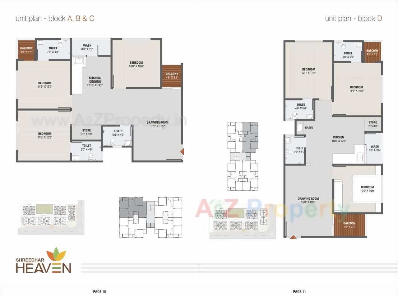 Layout of real estate project Shreedhar Heaven located at Odhav, Ahmedabad, Gujarat