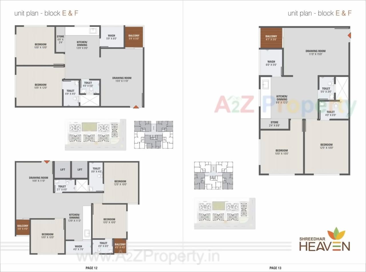 Layout of real estate project Shreedhar Heaven located at Odhav, Ahmedabad, Gujarat