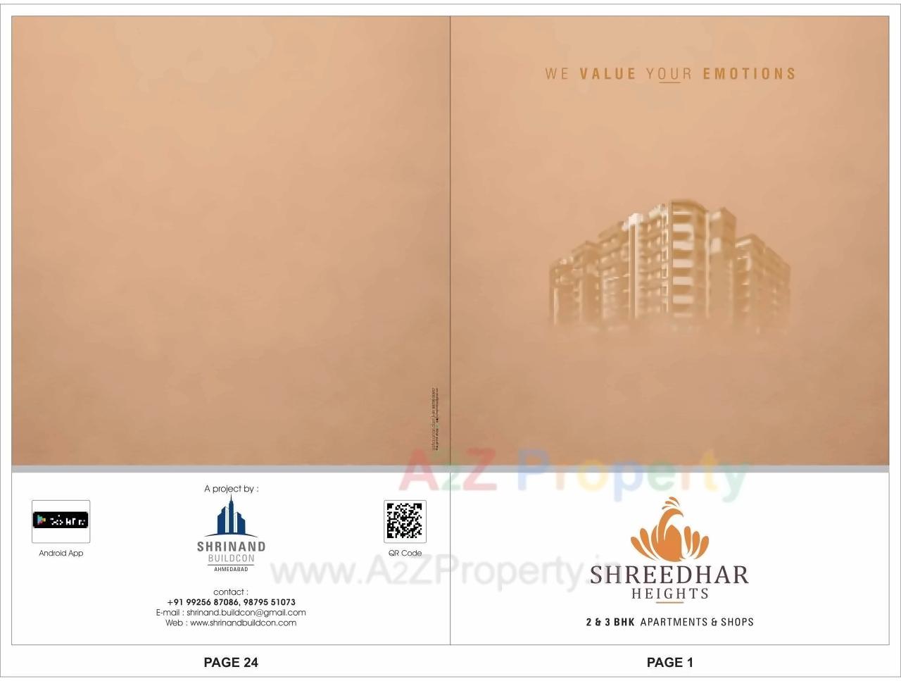  of real estate project Shreedhar Heights located at Odhav, Ahmedabad, Gujarat