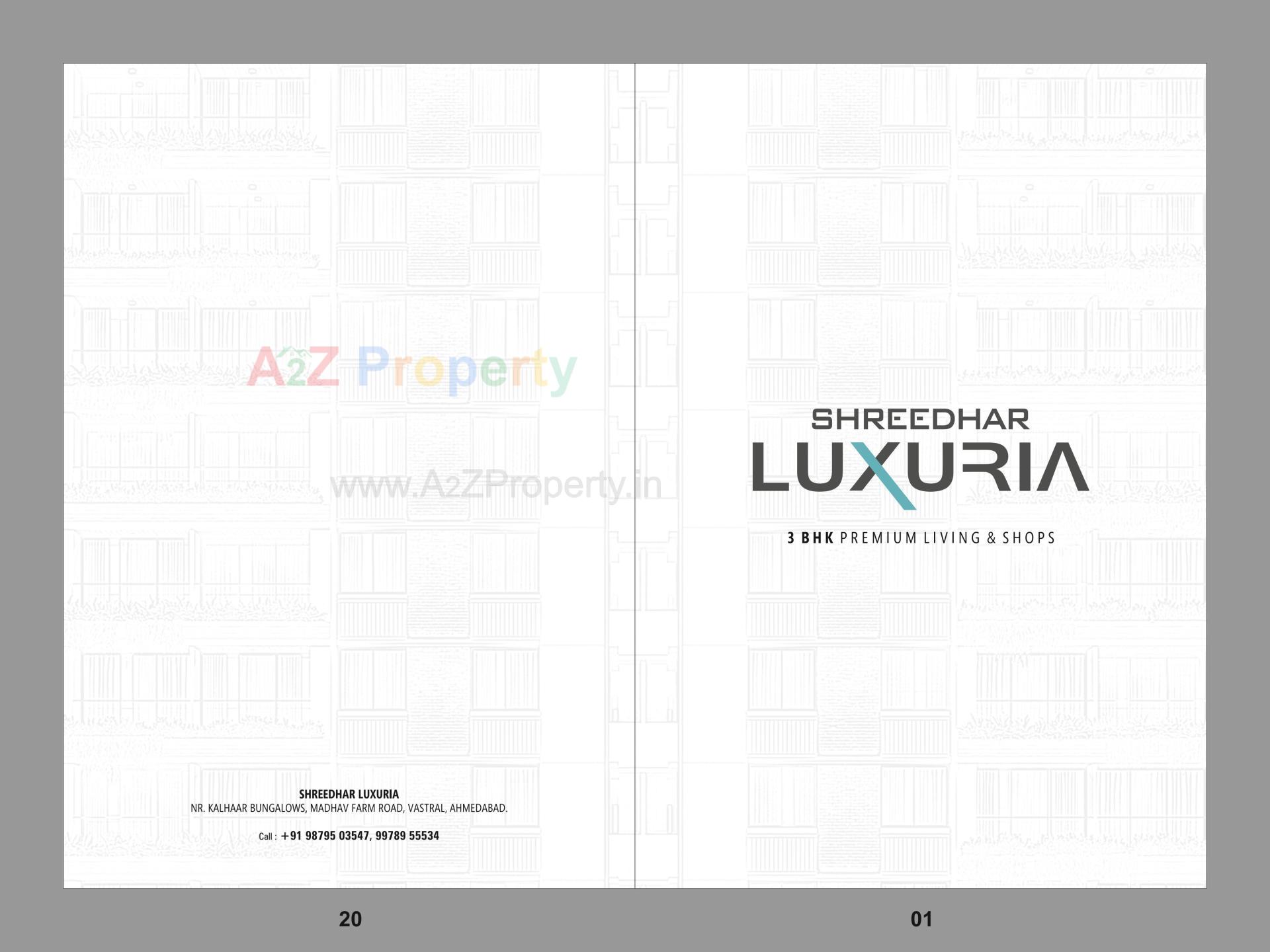  of real estate project Shreedhar Luxuria located at Vastral, Ahmedabad, Gujarat