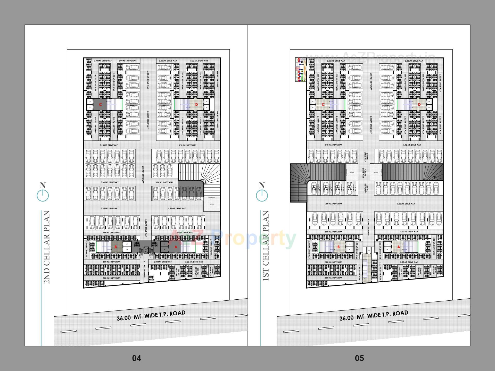 Layout of real estate project Shreedhar Luxuria located at Vastral, Ahmedabad, Gujarat