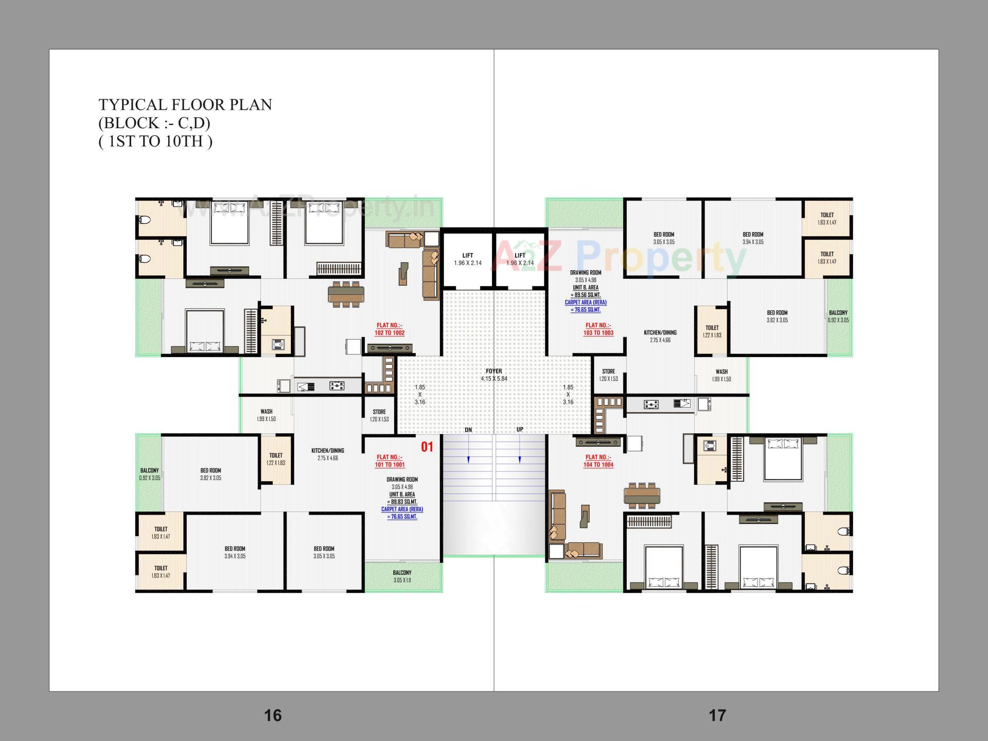 Layout of real estate project Shreedhar Luxuria located at Vastral, Ahmedabad, Gujarat