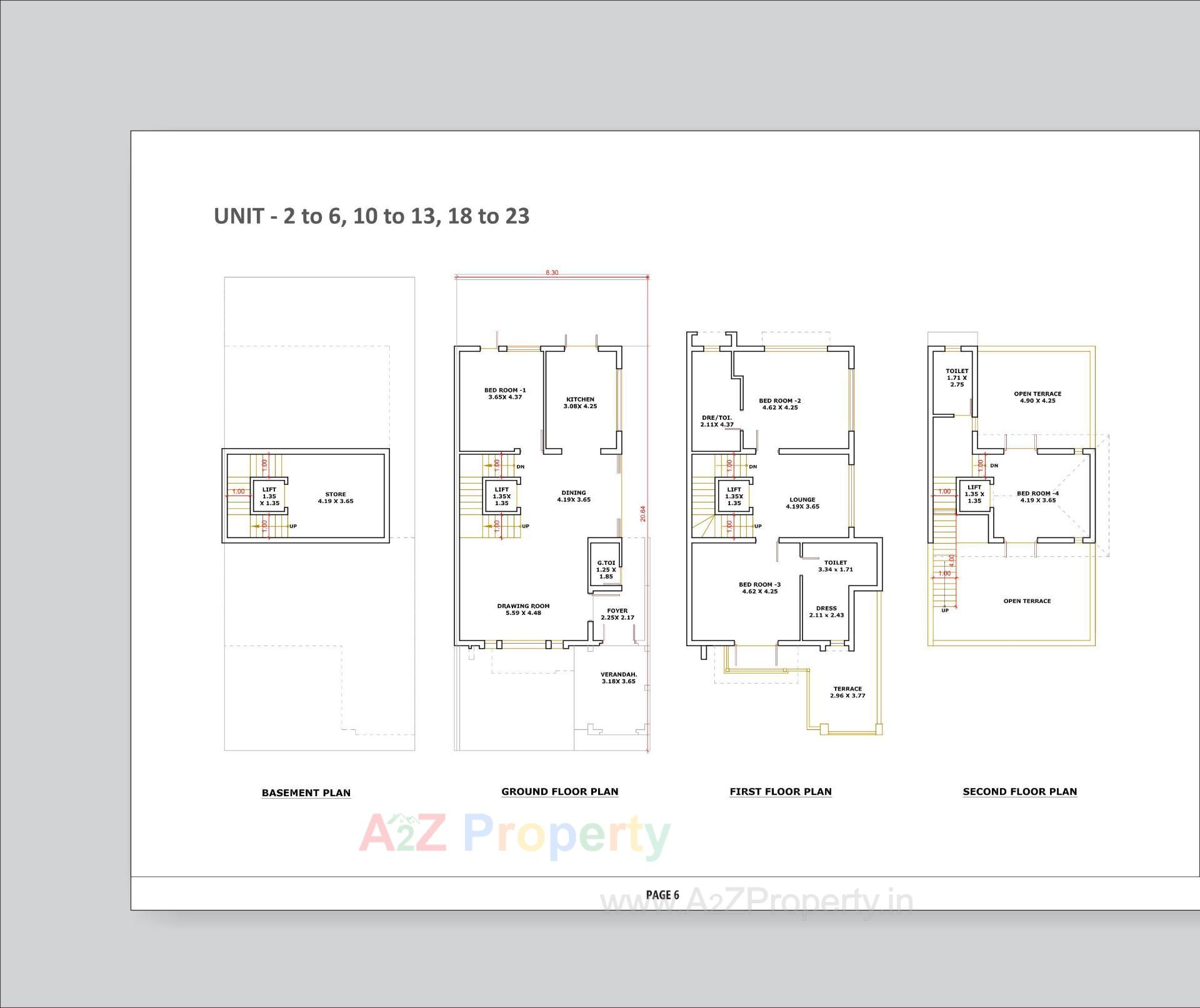 Layout of real estate project Shreedhar Palace located at Nikol, Ahmedabad, Gujarat