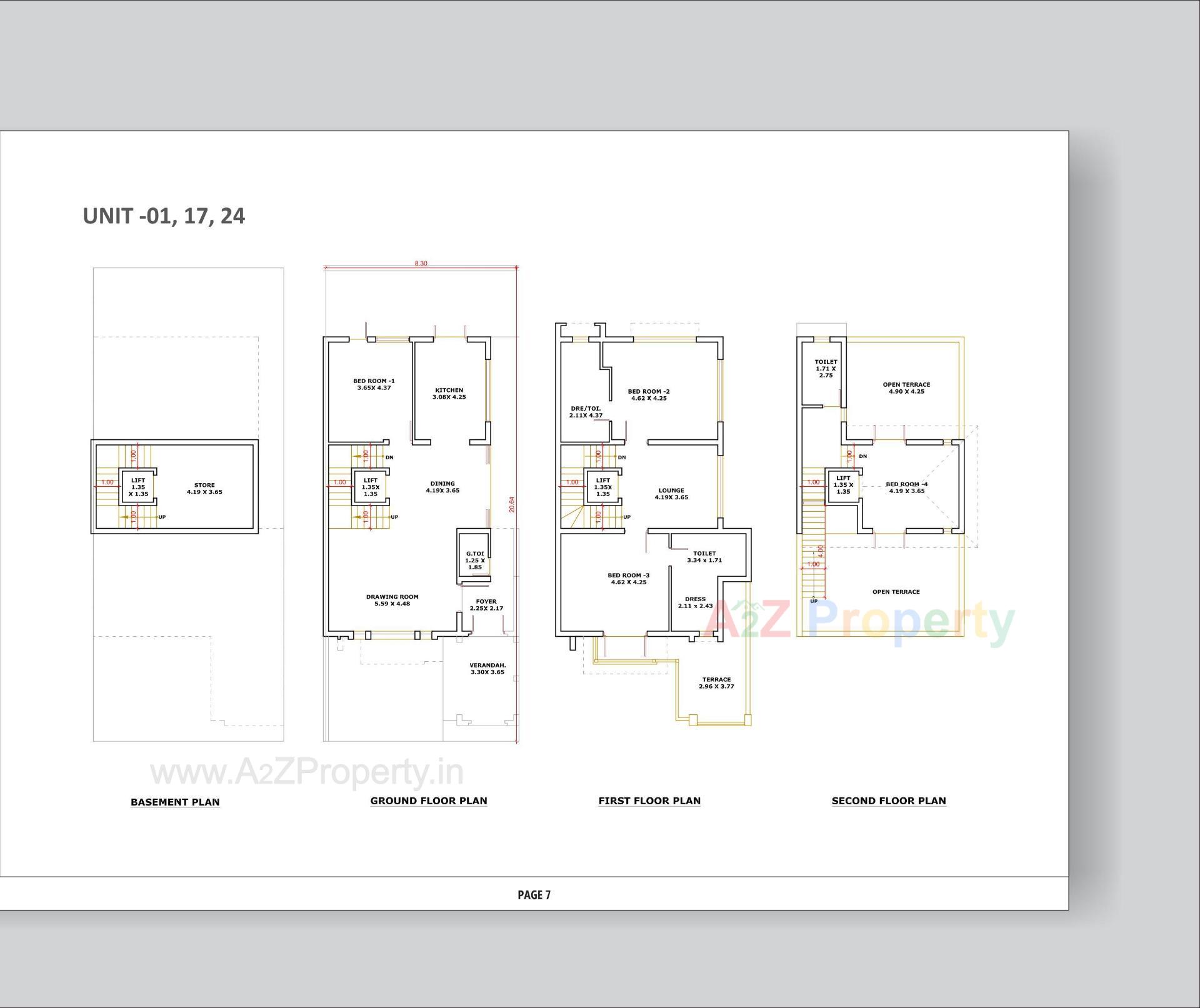 Layout of real estate project Shreedhar Palace located at Nikol, Ahmedabad, Gujarat