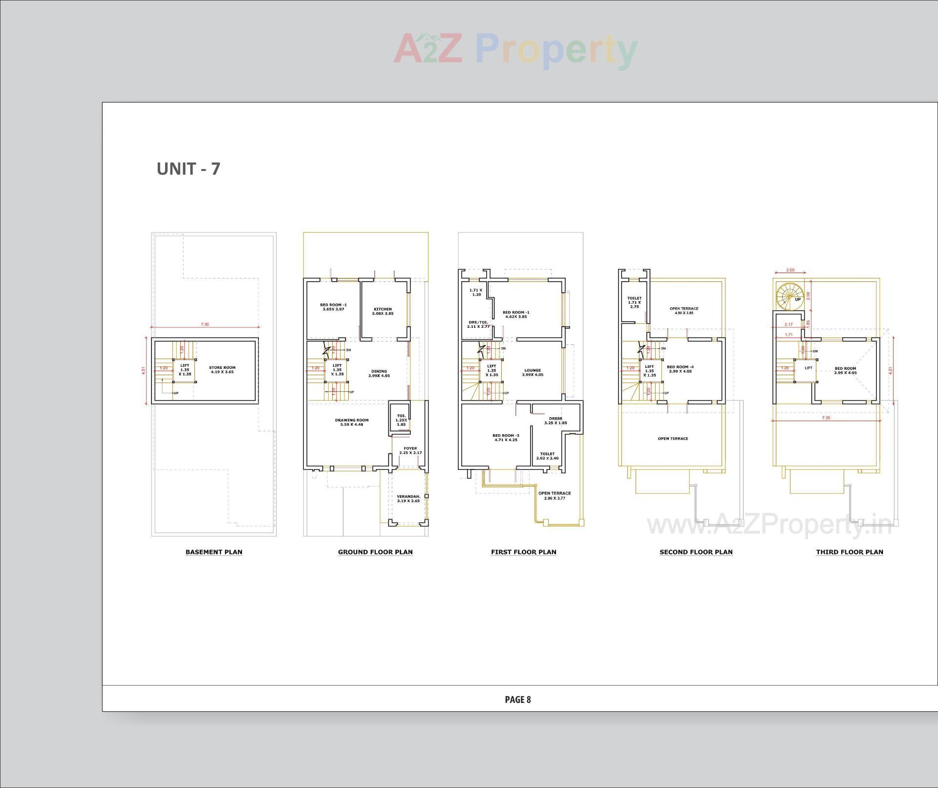 Layout of real estate project Shreedhar Palace located at Nikol, Ahmedabad, Gujarat