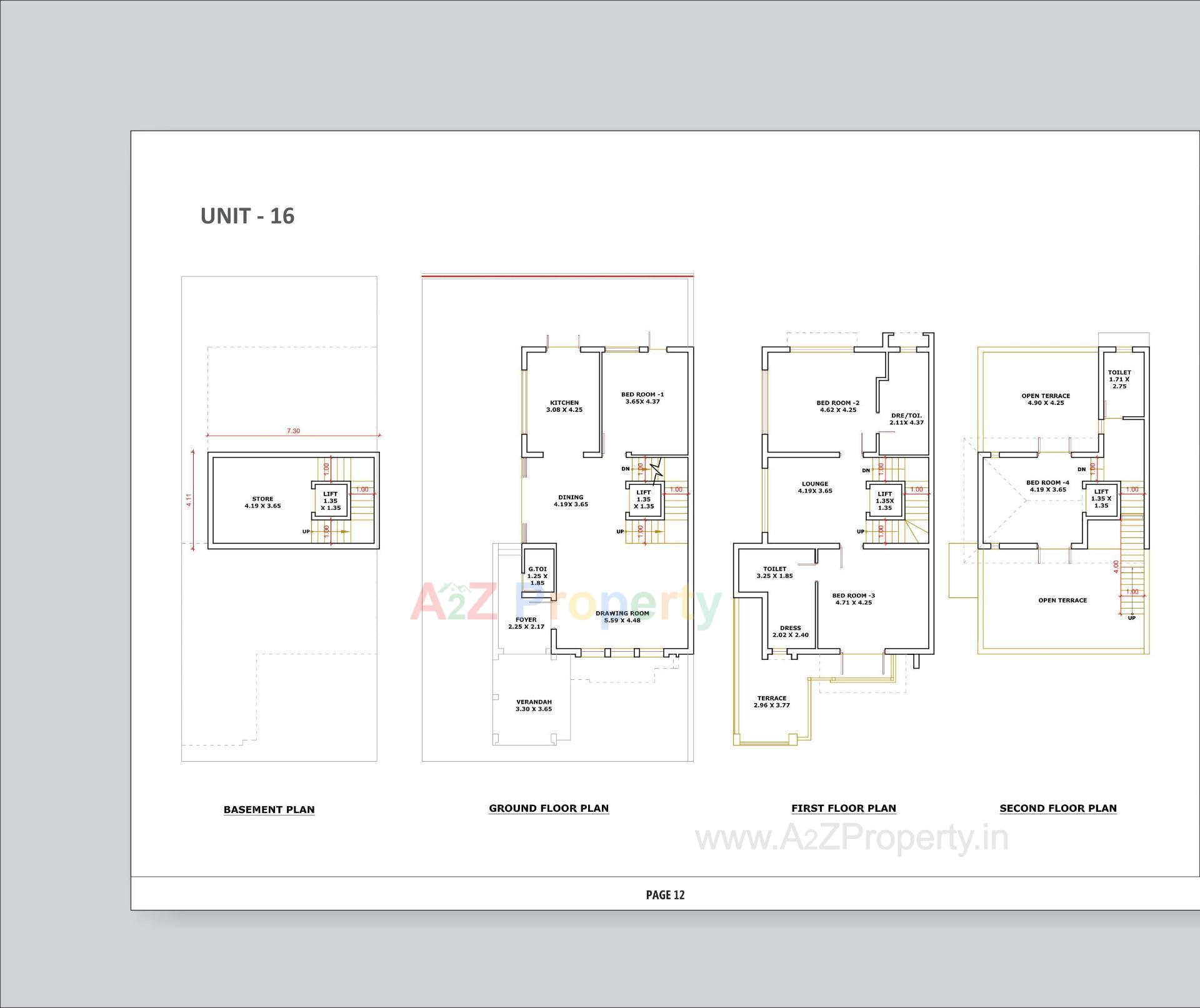 Layout of real estate project Shreedhar Palace located at Nikol, Ahmedabad, Gujarat