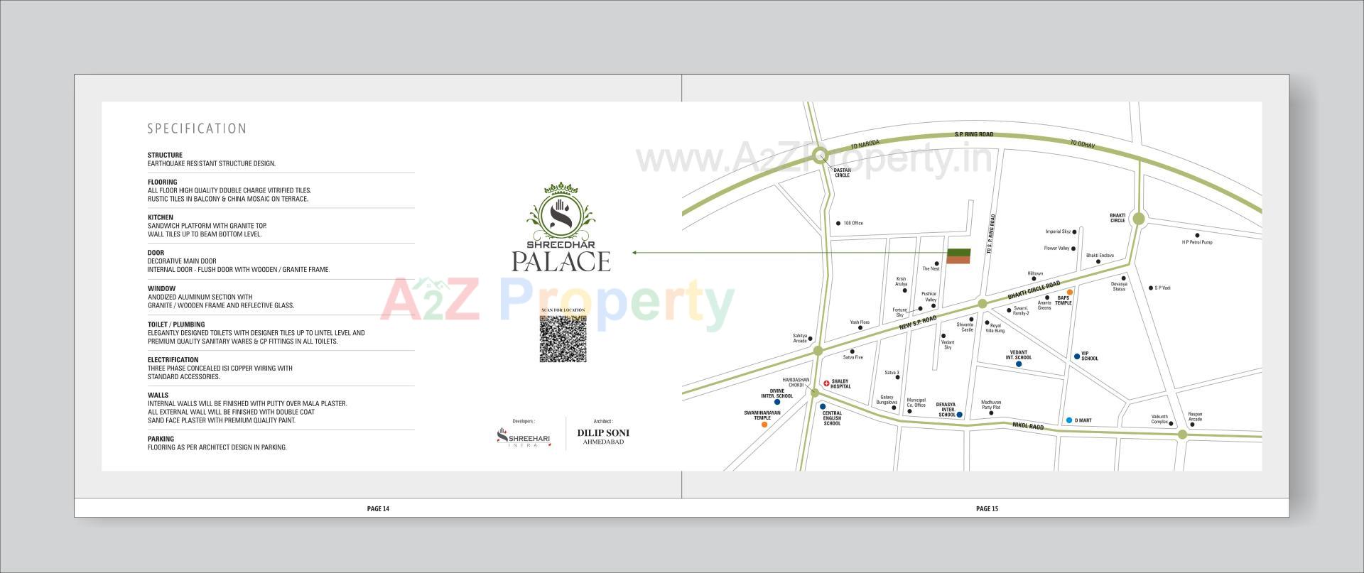  of real estate project Shreedhar Palace located at Nikol, Ahmedabad, Gujarat