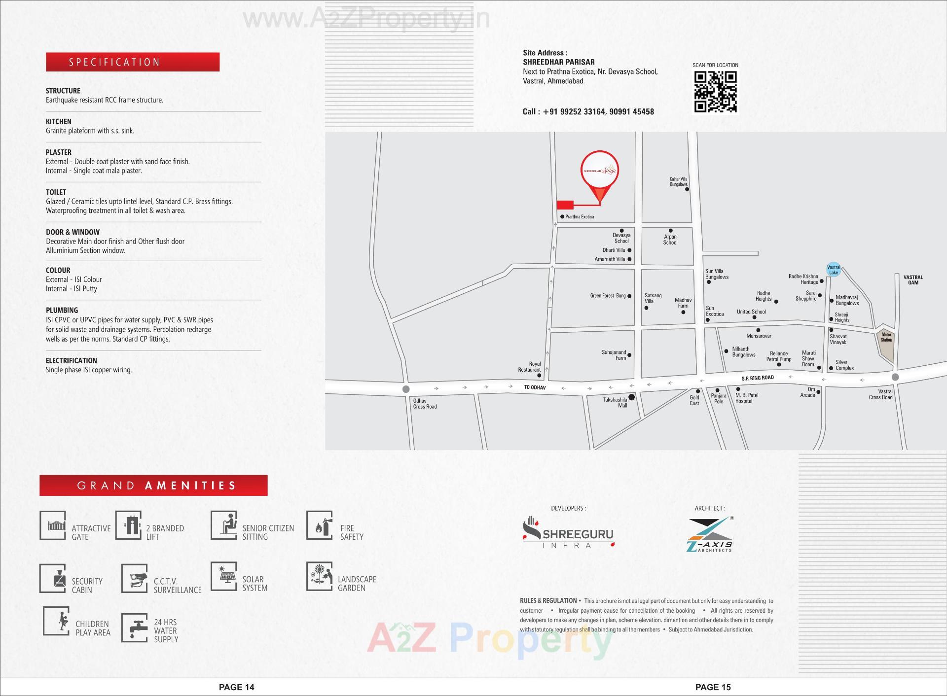  of real estate project Shreedhar Parisar located at Odhav, Ahmedabad, Gujarat