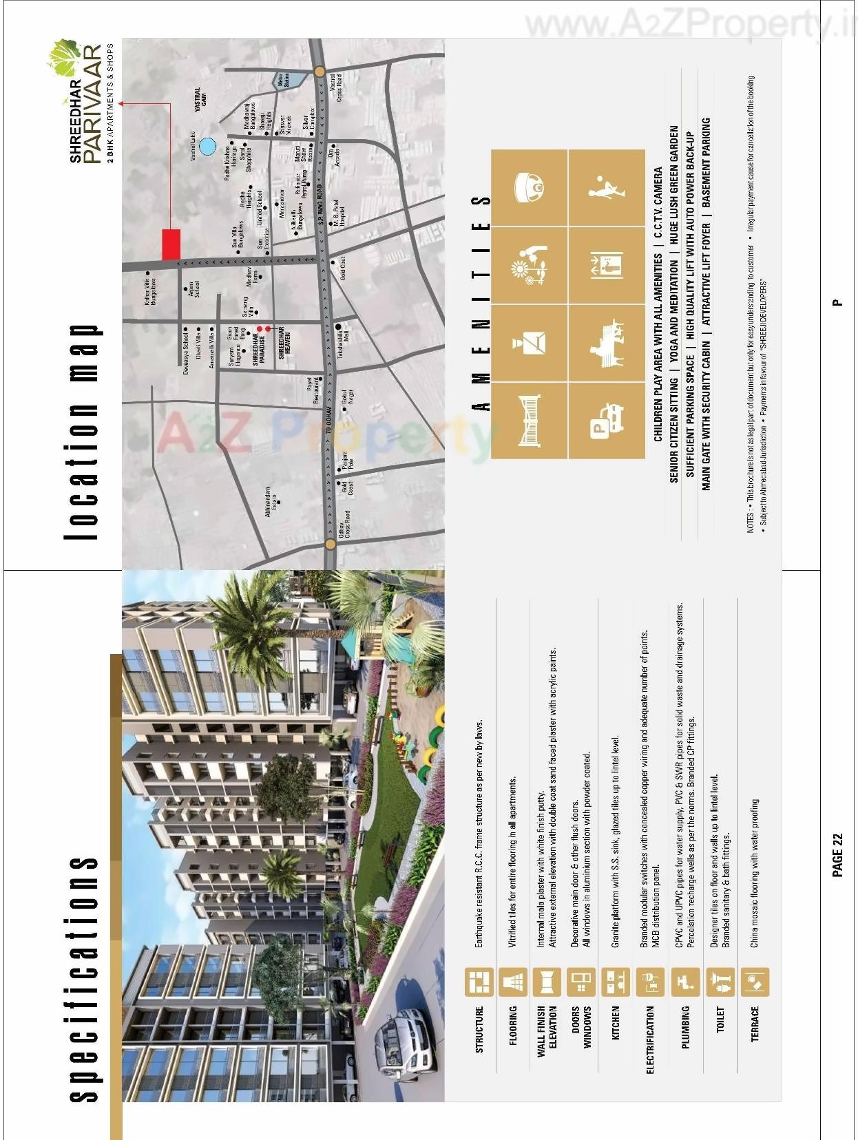  of real estate project Shreedhar Parivaar located at Vastral, Ahmedabad, Gujarat