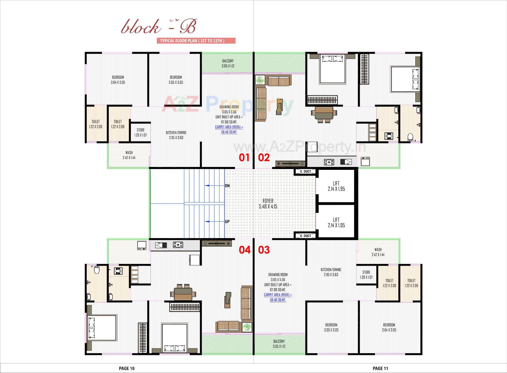 Layout of real estate project Shreedhar Vihar located at Odhav, Ahmedabad, Gujarat