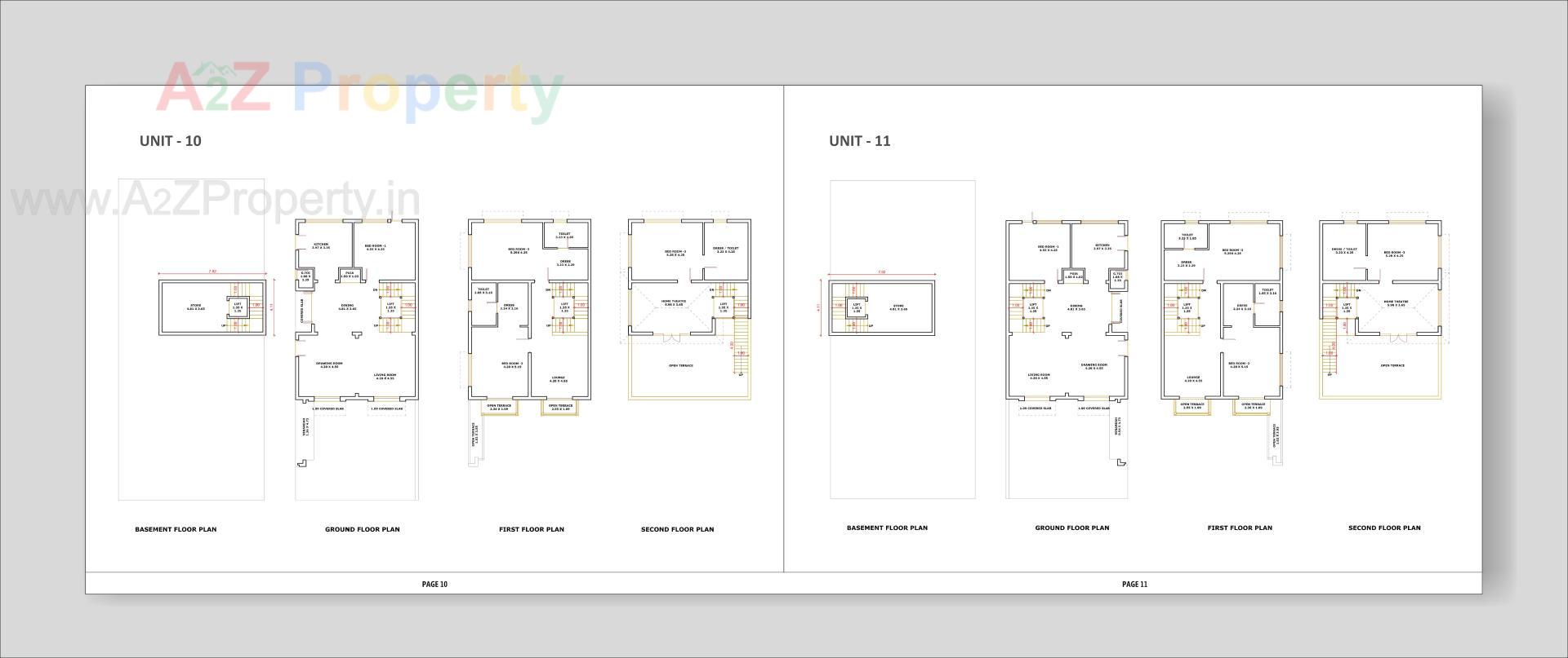 Layout of real estate project Shreedhar Villa located at Nikol, Ahmedabad, Gujarat