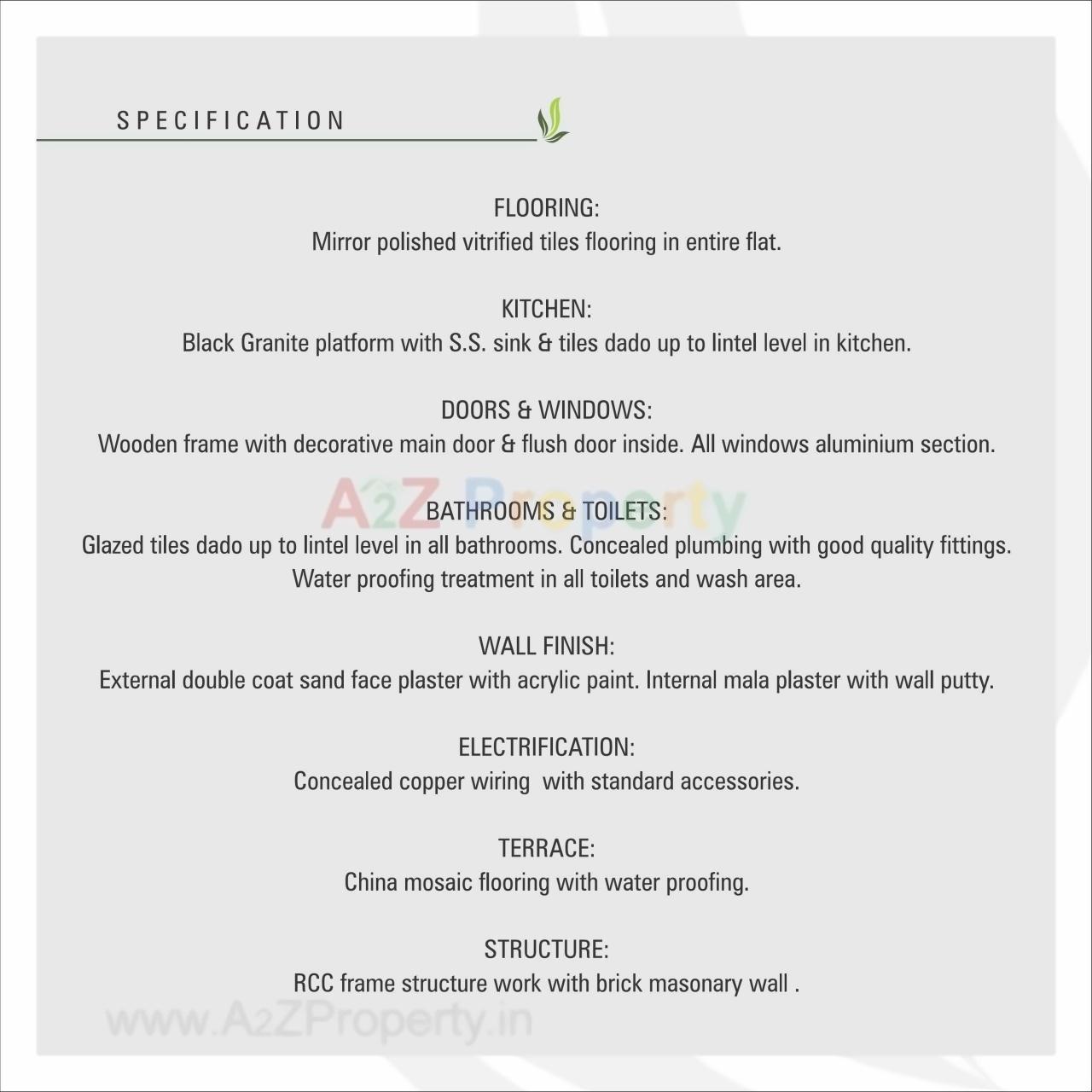 Project Specifications