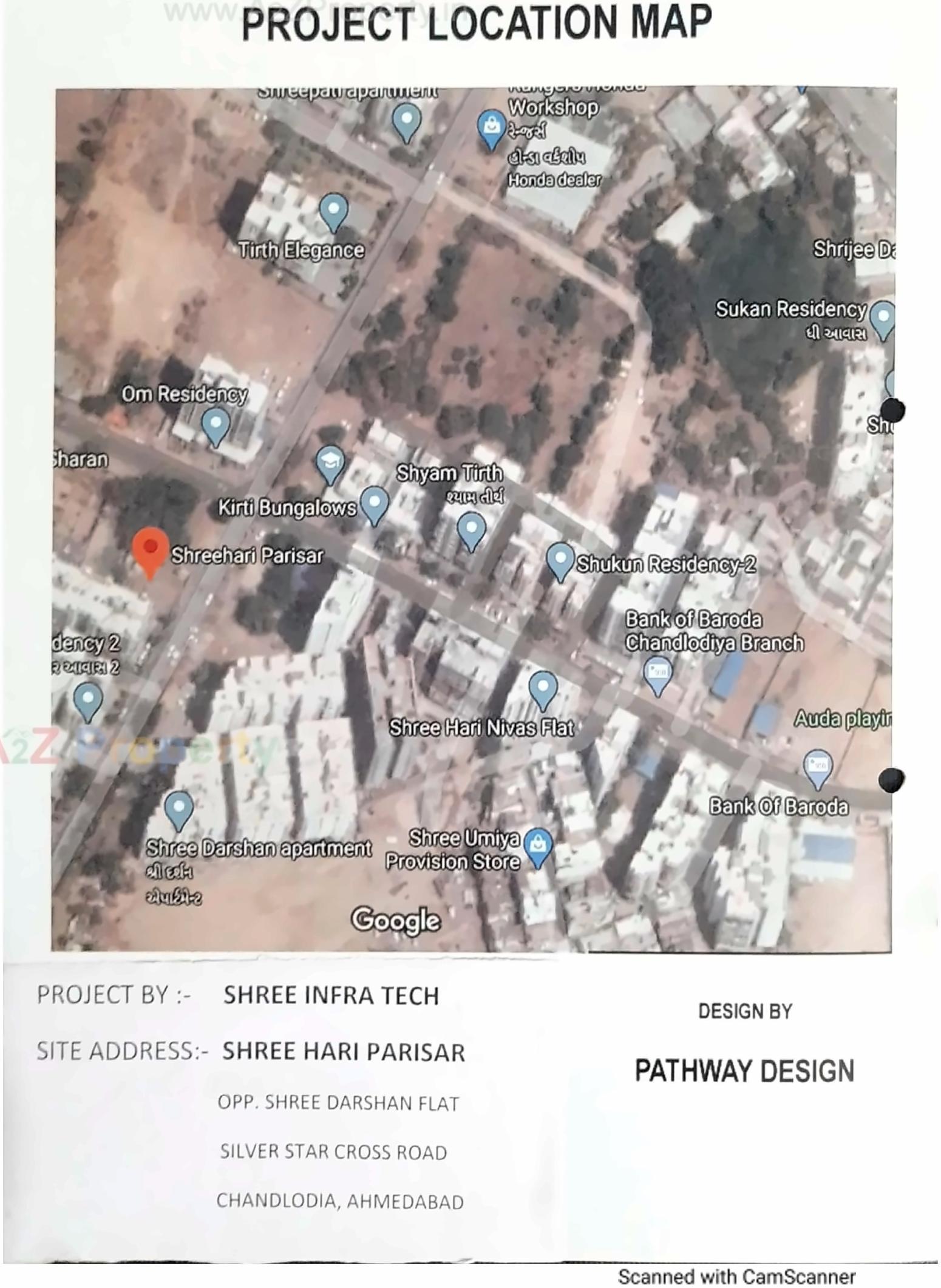  of real estate project Shreehari Parisar located at Chandlodiya, Ahmedabad, Gujarat