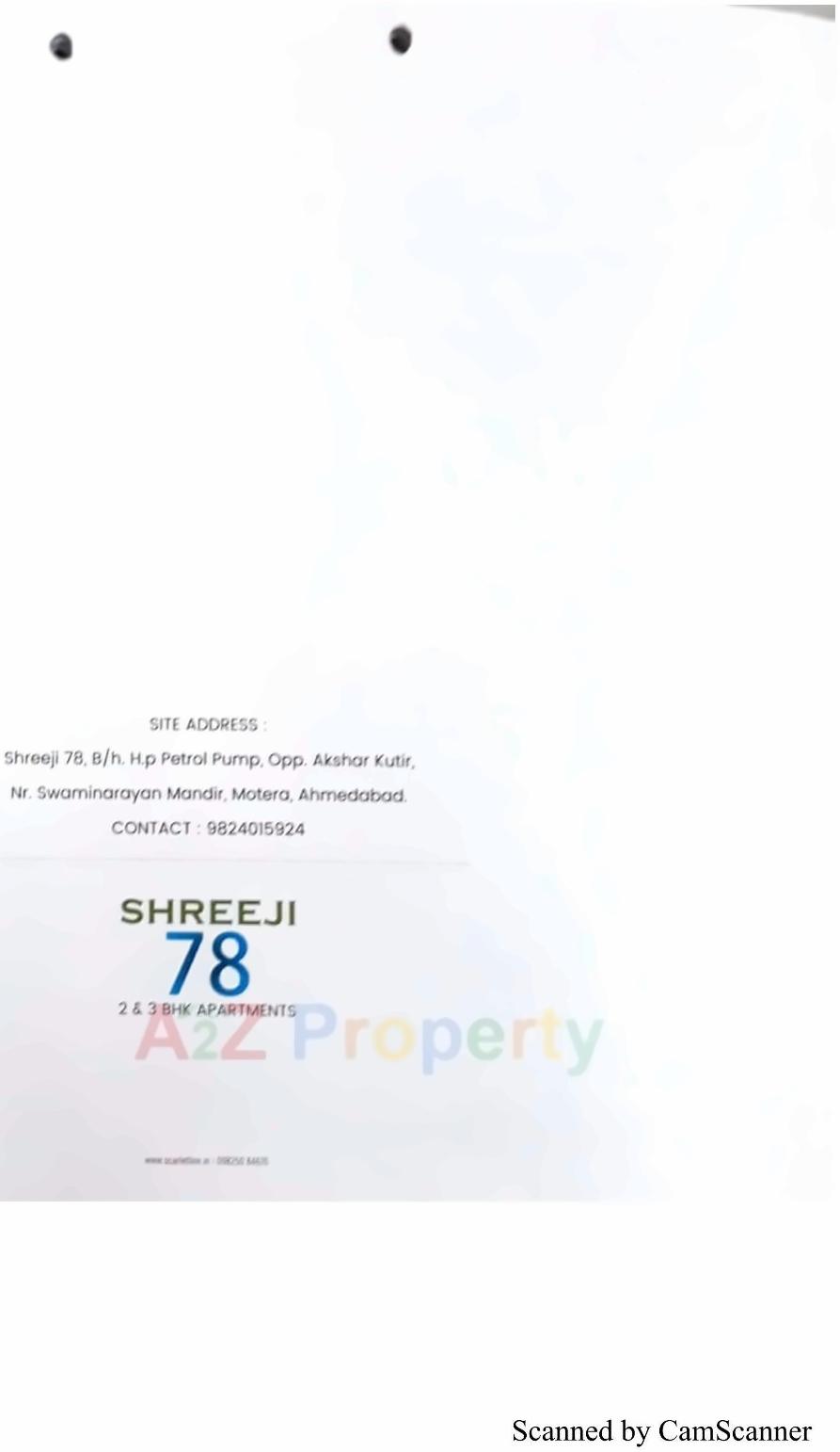  of real estate project Shreeji located at Motera, Ahmedabad, Gujarat