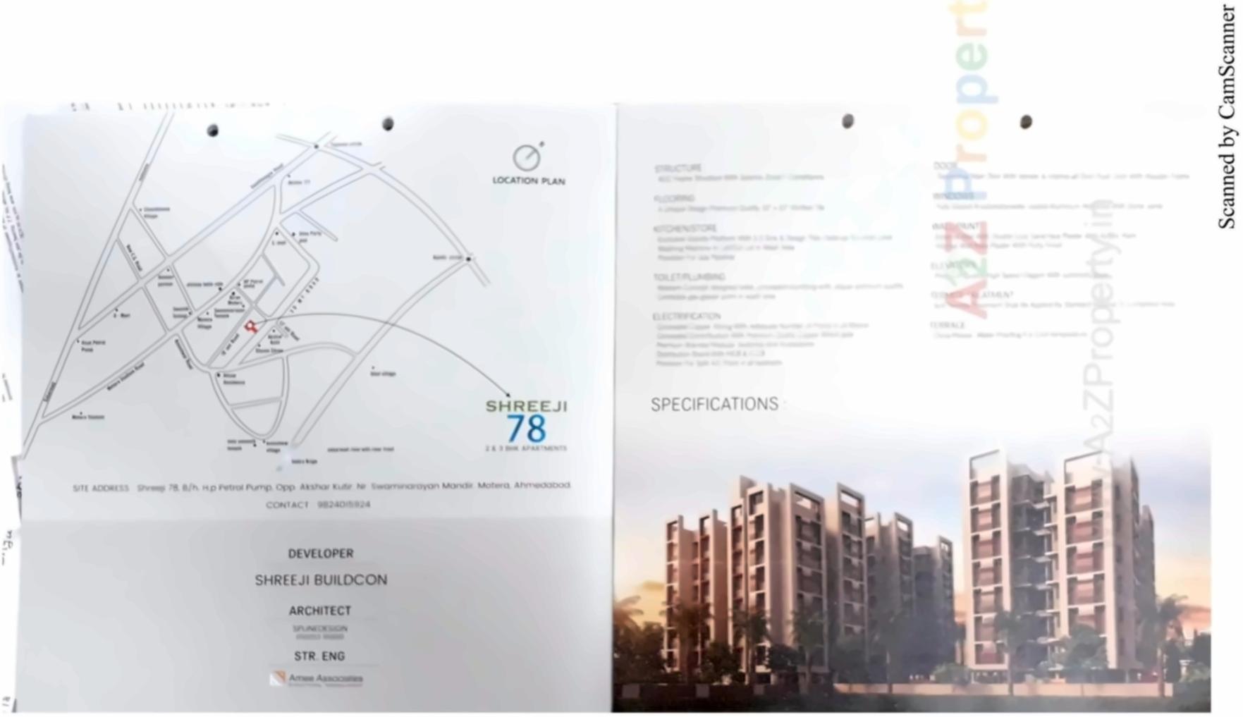  of real estate project Shreeji located at Motera, Ahmedabad, Gujarat