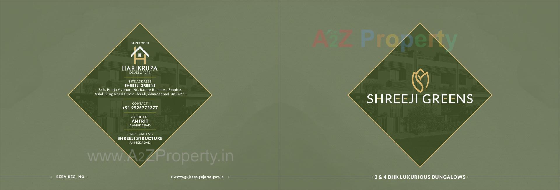  of real estate project Shreeji Greens located at Aslali, Ahmedabad, Gujarat