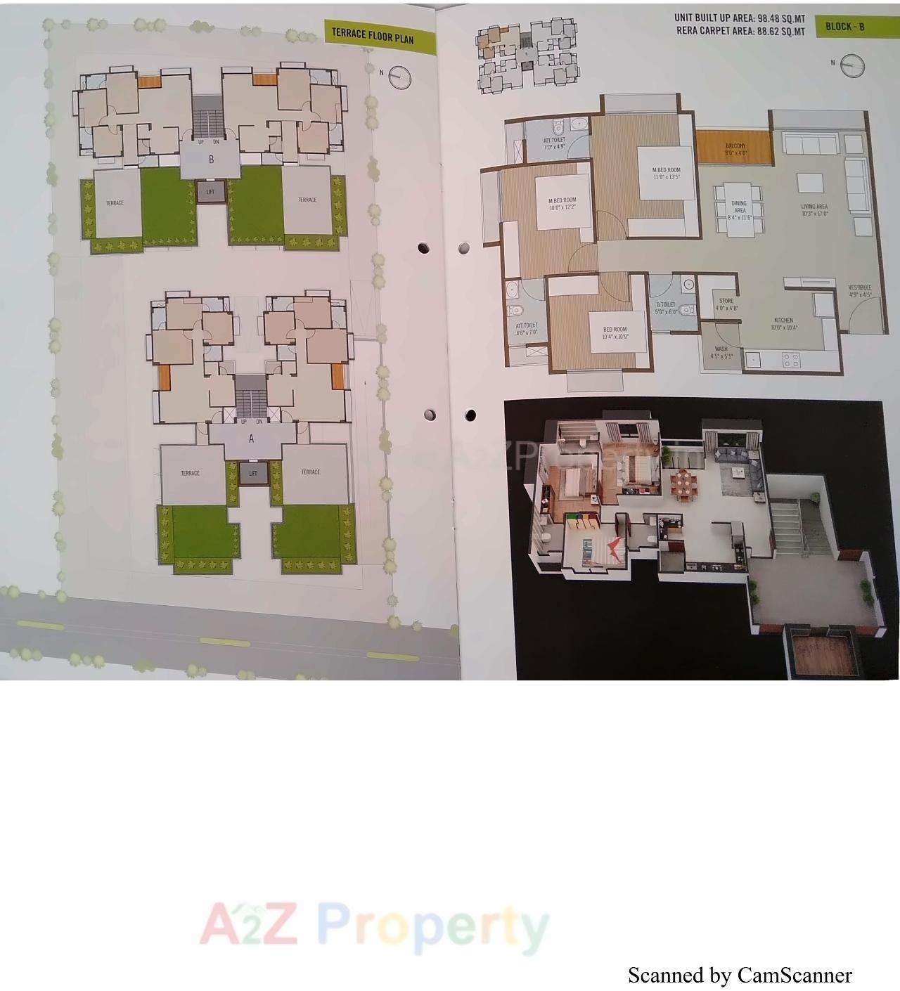 Layout of real estate project Shreeji Sankalp located at Motera, Ahmedabad, Gujarat