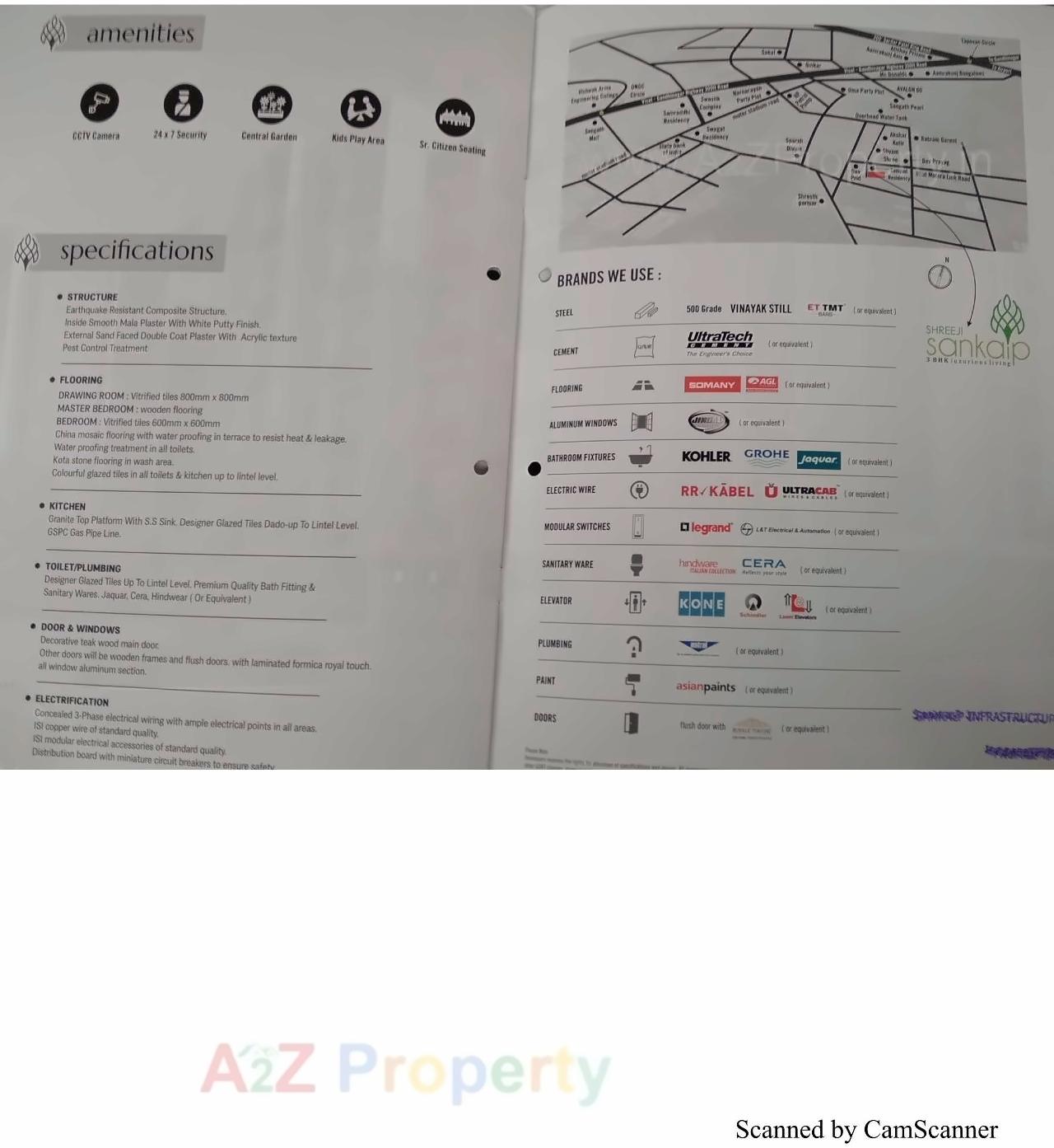  of real estate project Shreeji Sankalp located at Motera, Ahmedabad, Gujarat