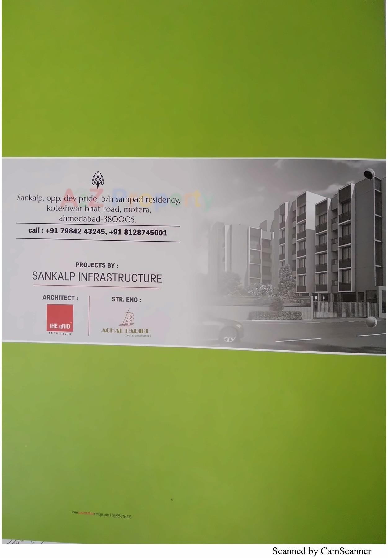  of real estate project Shreeji Sankalp located at Motera, Ahmedabad, Gujarat