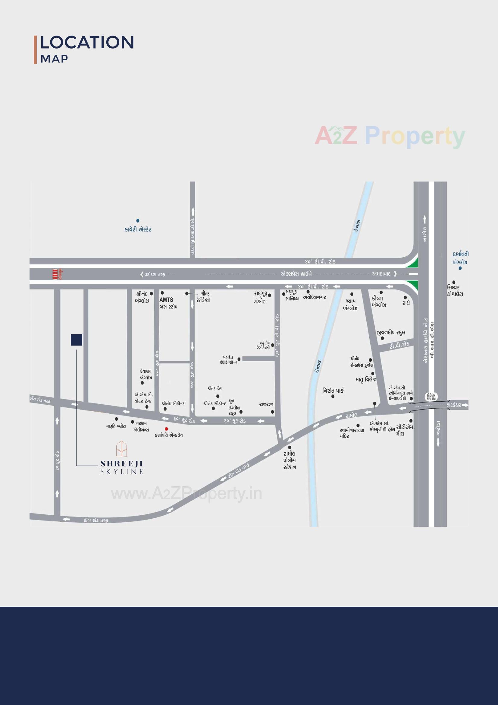 of real estate project Shreeji Skyline located at Ramol, Ahmedabad, Gujarat