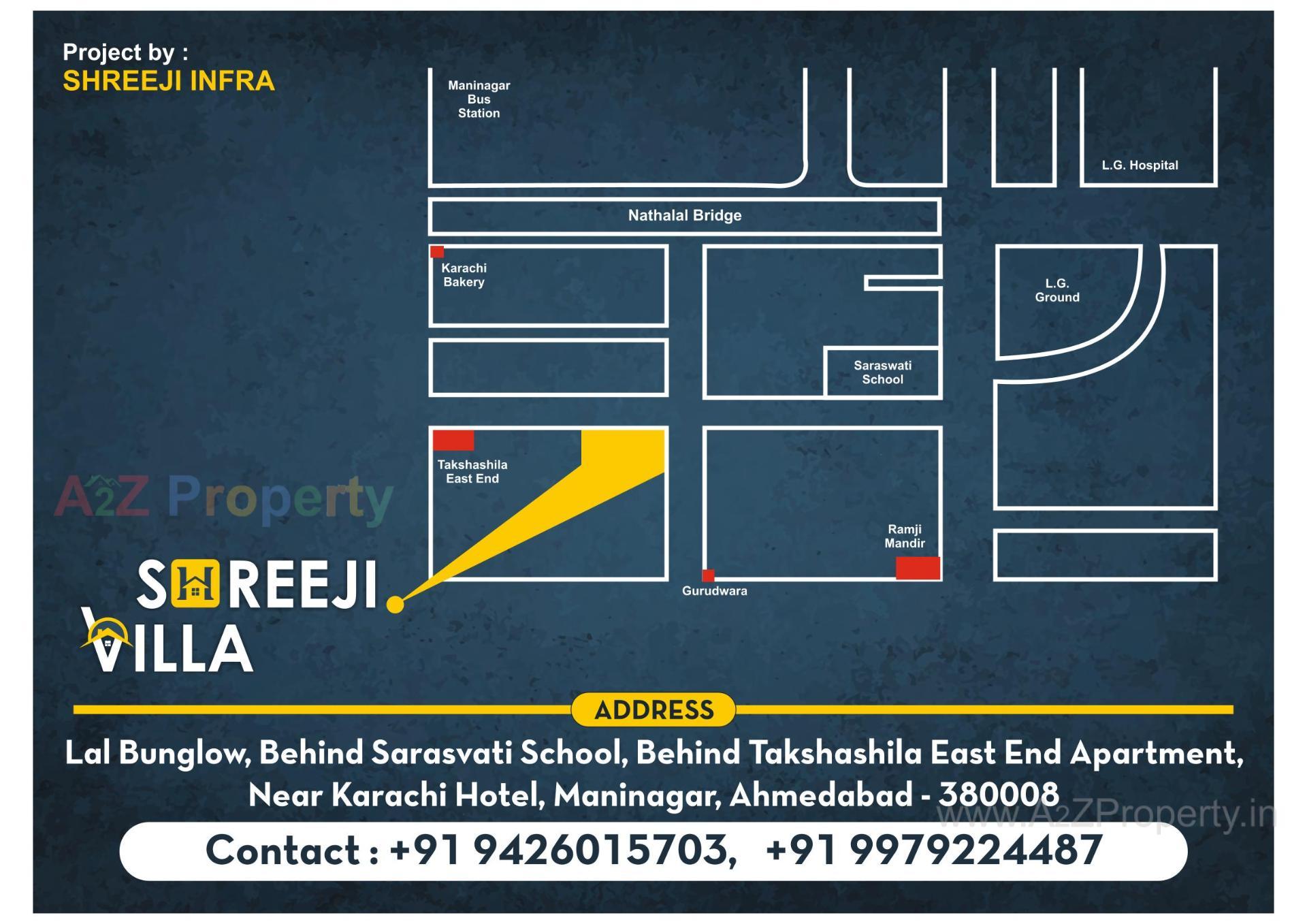  of real estate project Shreeji Villa located at Maninagar, Ahmedabad, Gujarat