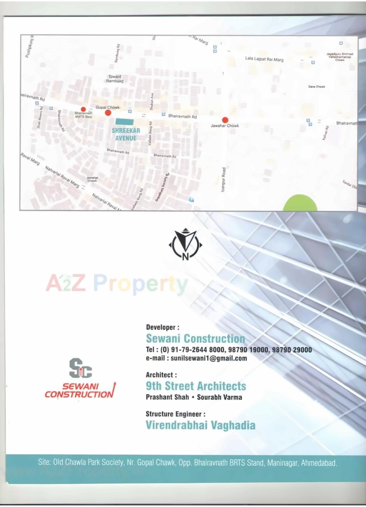  of real estate project Shreekar Avenue located at Maninagar, Ahmedabad, Gujarat